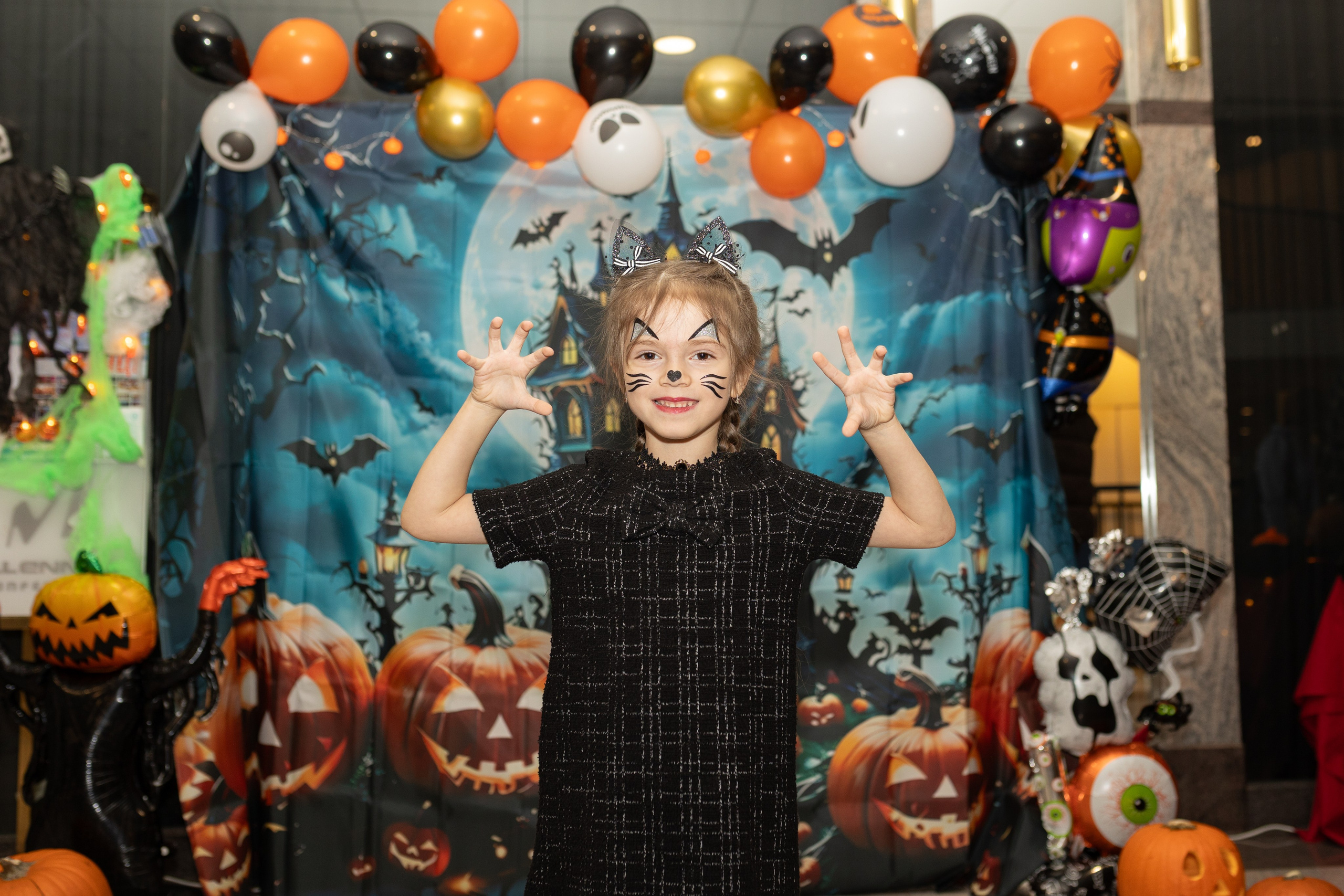 Leo dance studio Helloween 2025. Семейный и детский фотограф в Варшаве Мила Бобровская