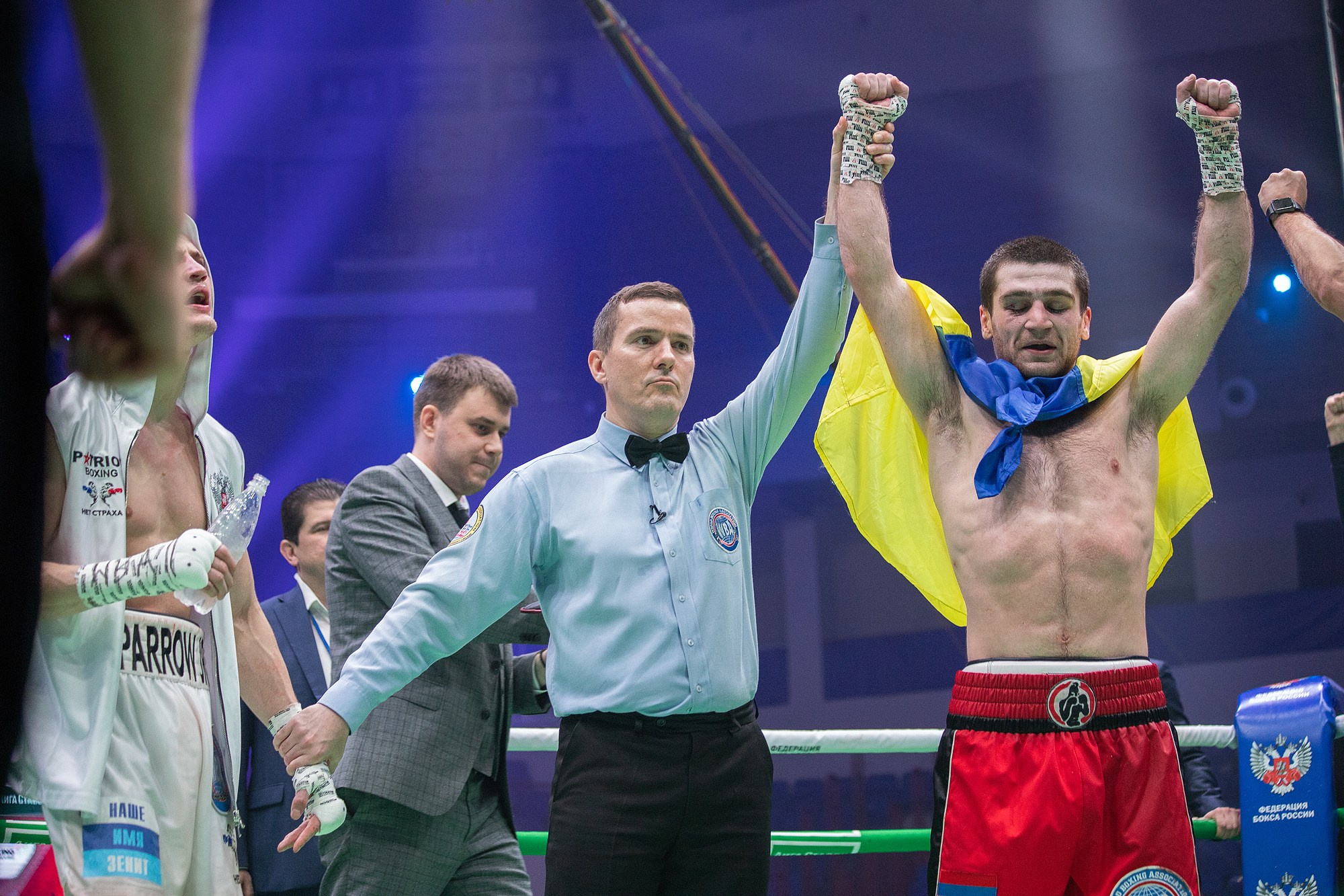 Zweites Allrussisches Boxforum. Fotofrafin in Deutschland