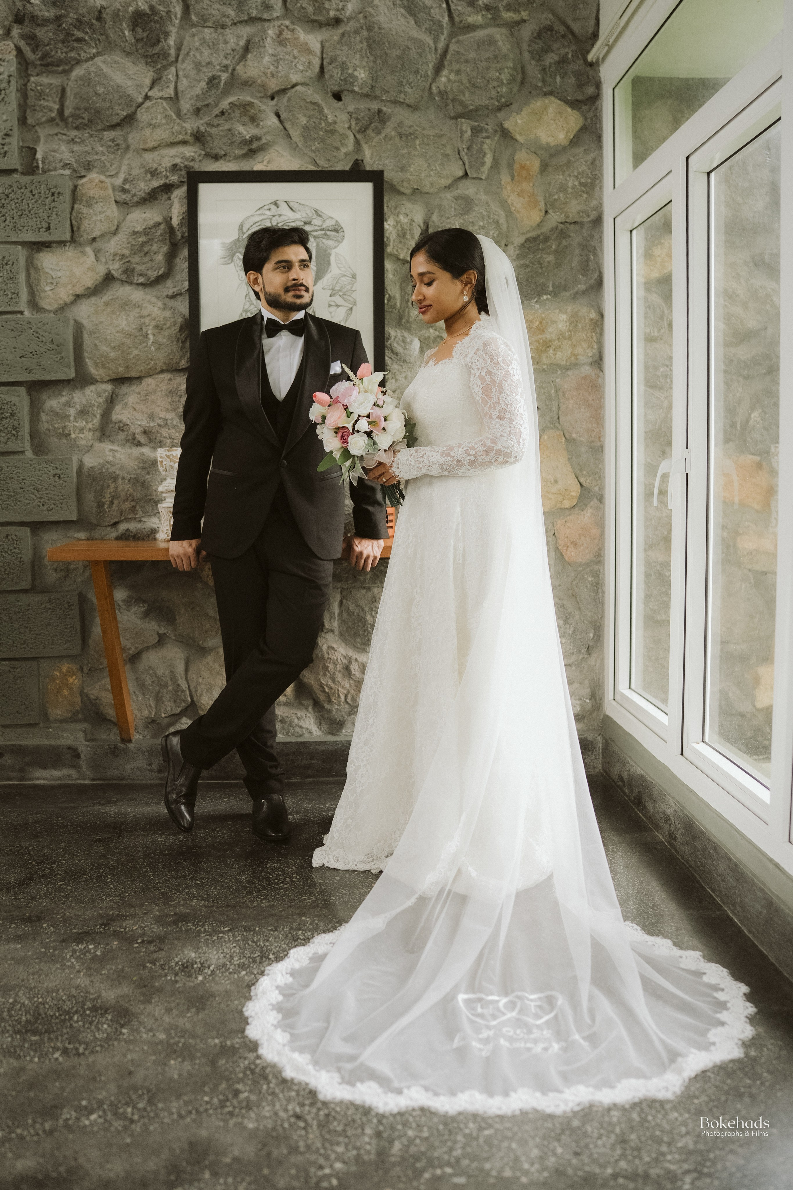 A Love Story Rooted in Faith: Tabitha & Harry’s Christian Wedding in Idukki. BokehAds | Wedding Photography & Films