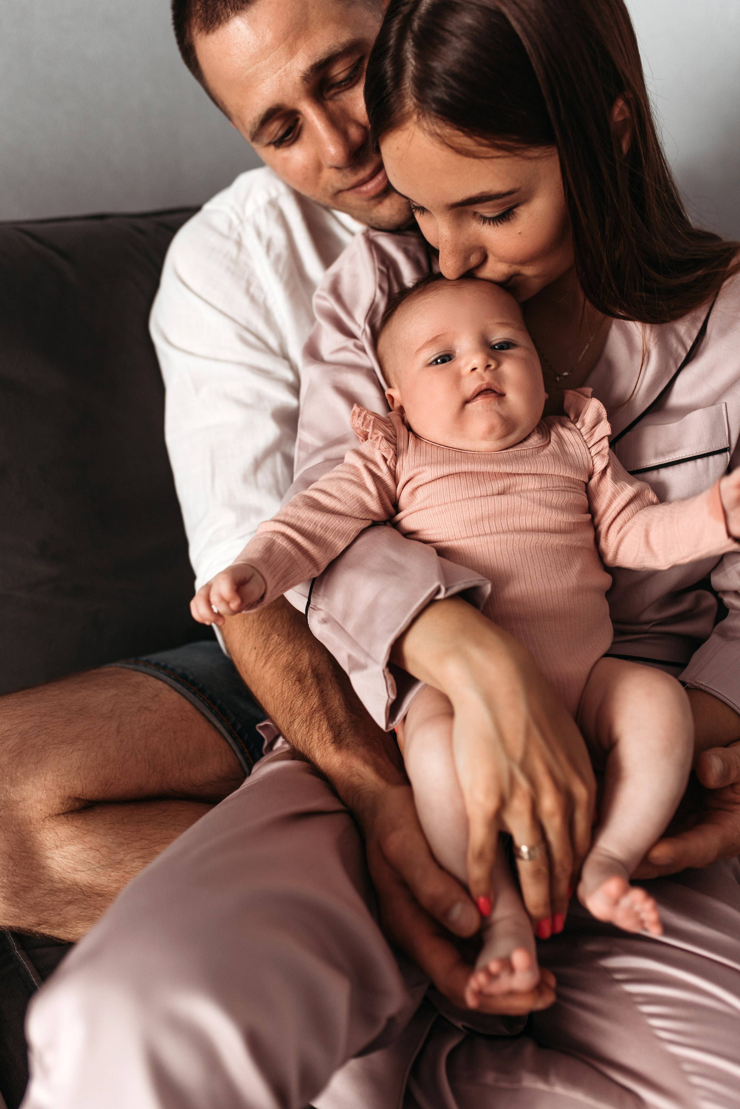 Karina & Arsen & Jesja. Familien- und Hochzeitsfotografin. Ich arbeite in Koblenz und Rheinlan
