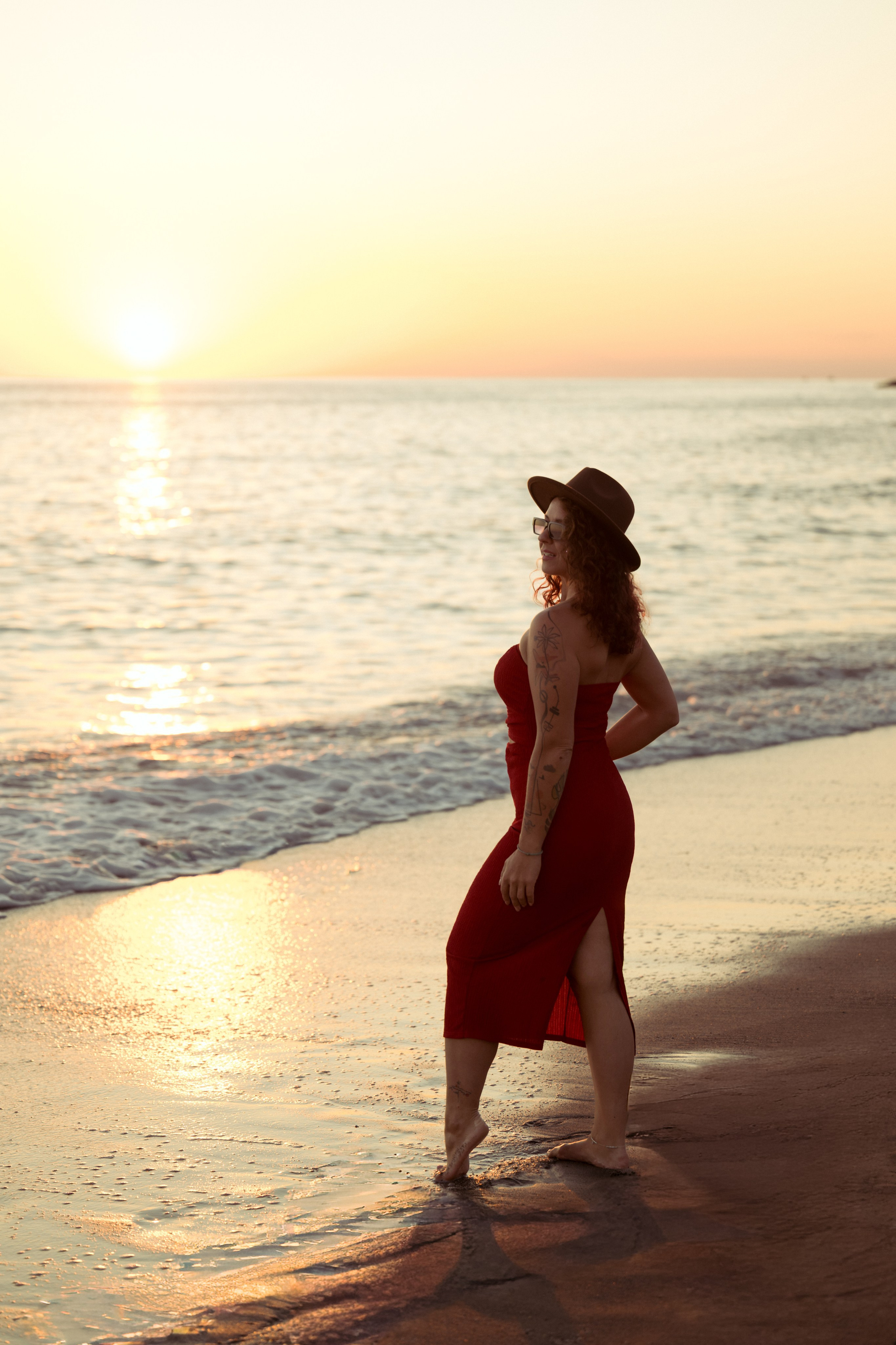 Алания- Пляжная фотосессия на&nbsp;закате солнца