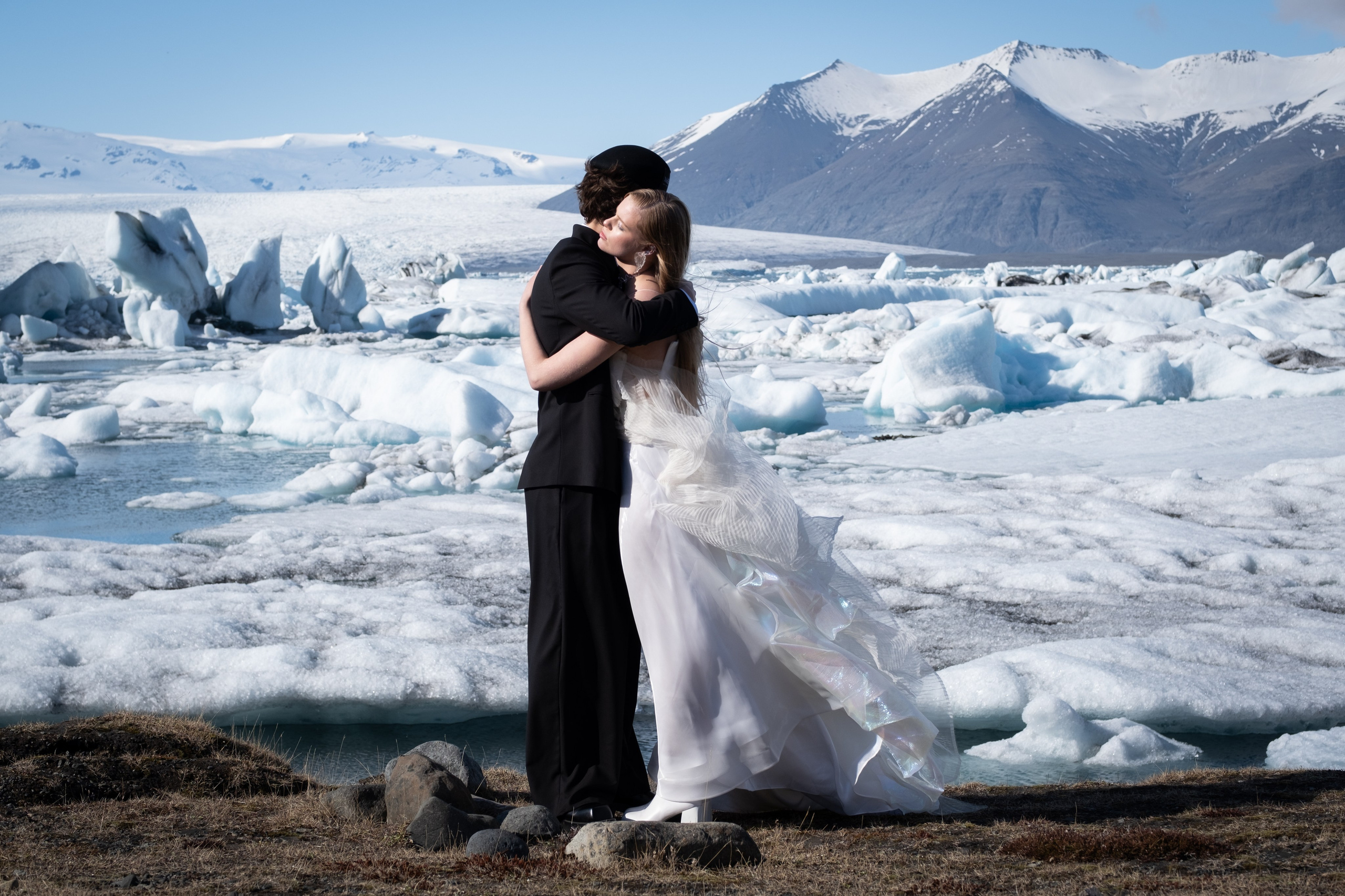 Diamond beach. Wedding photography — EMU Photos