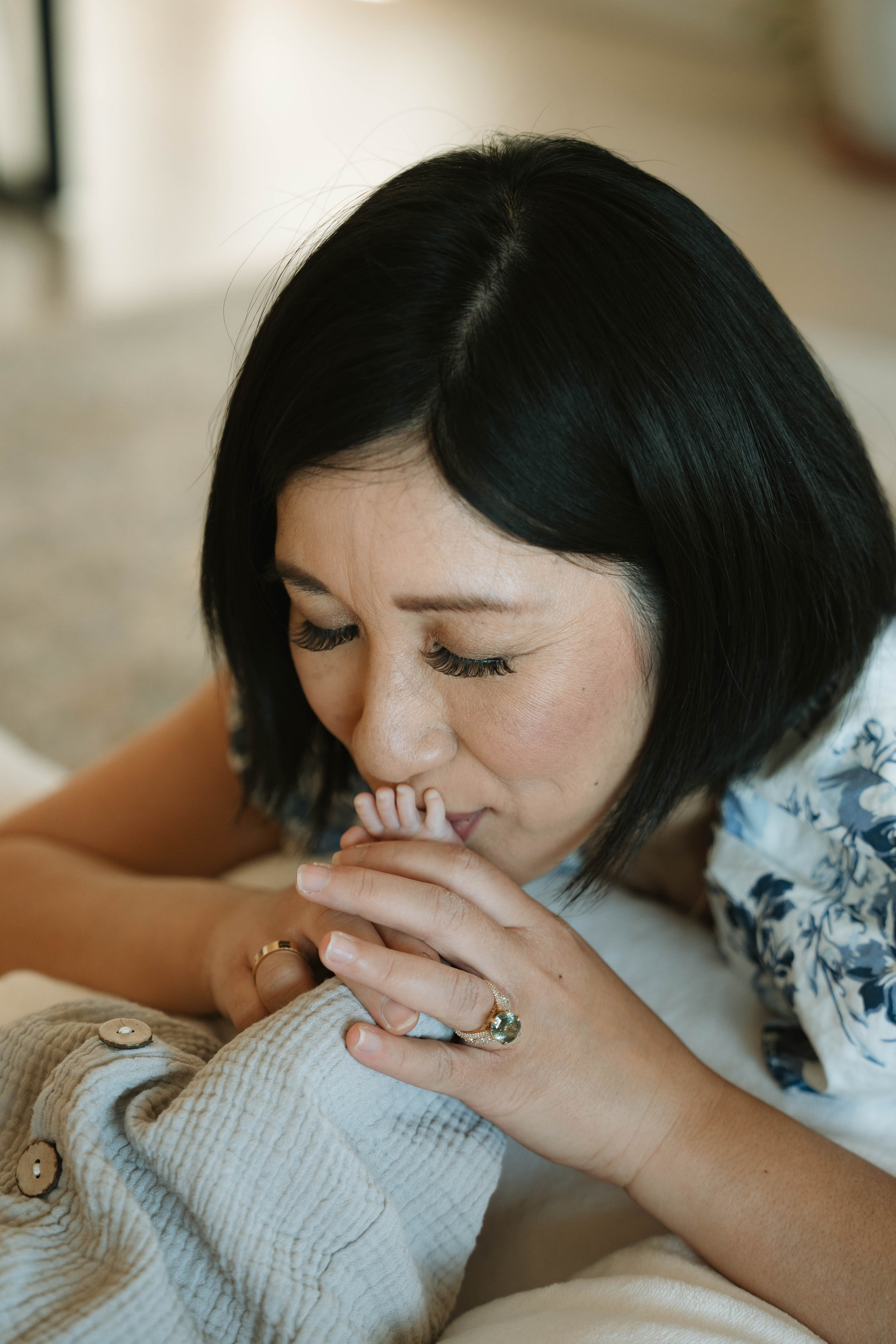 Linda’s Newborn Home Session. Soulo Photography | San Francisco Bay Area Based Photographer