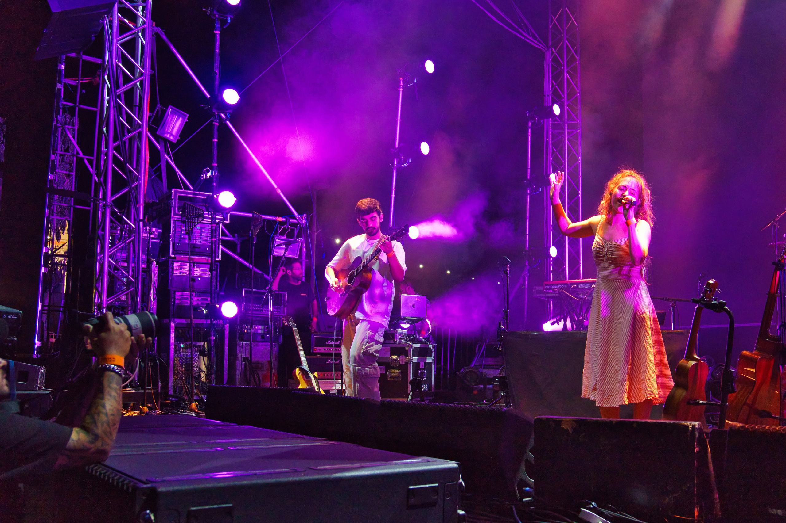 At concerts. Vad Kosky Photographer