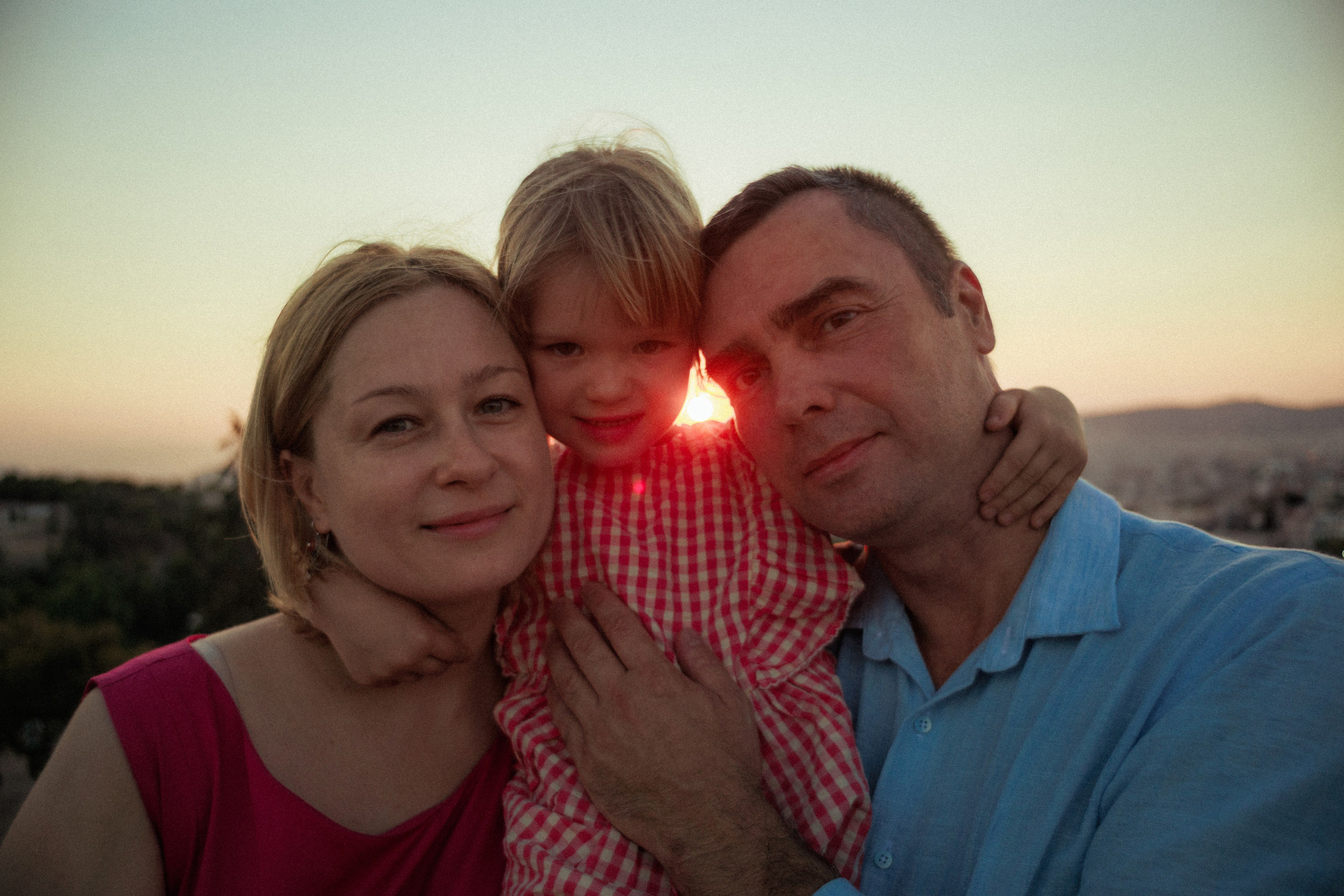 Photoshoot for Vera and her family in Athens. Photographer in Greece Kristina