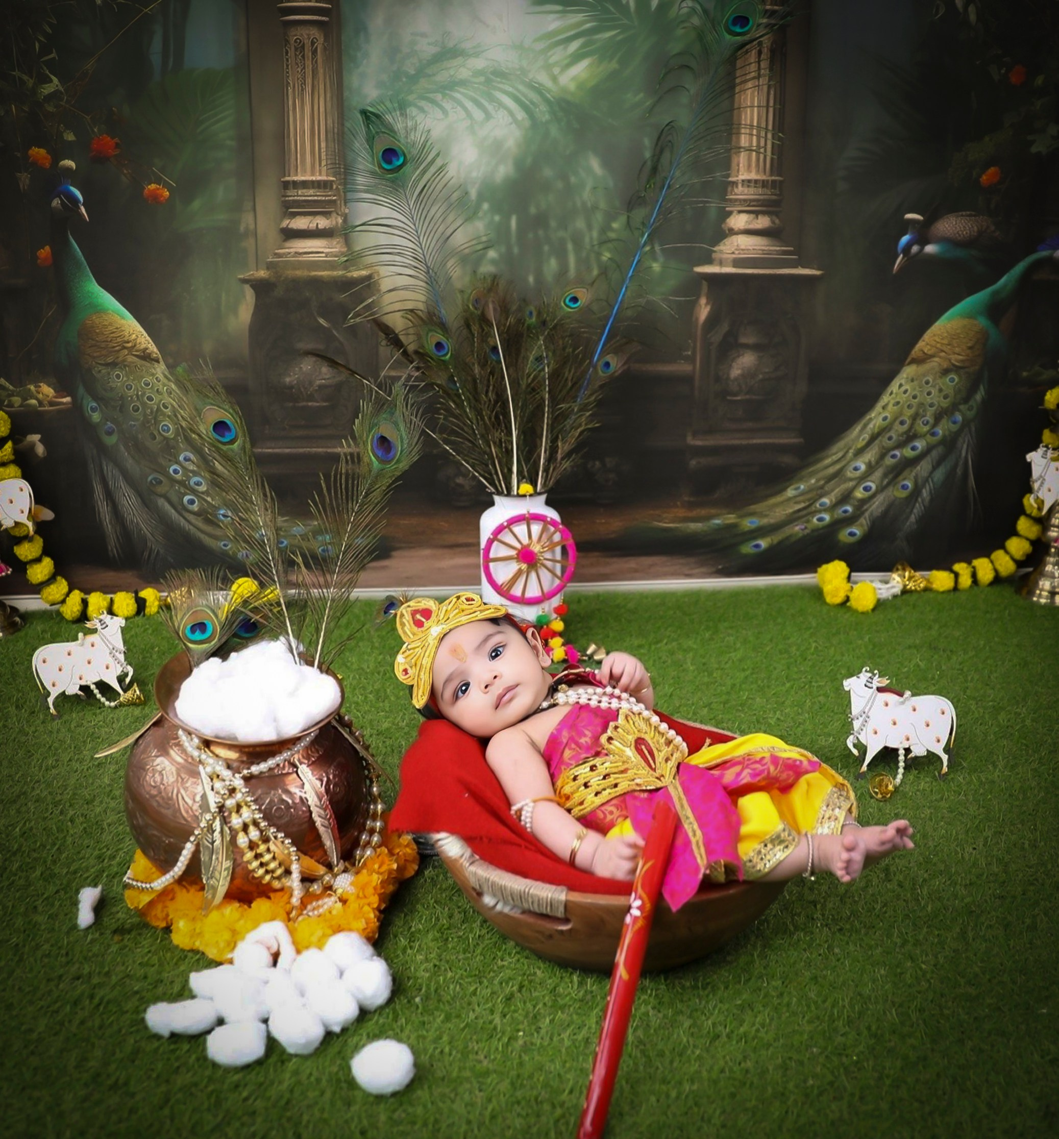 Krishna. AP Lens Photography | Newborn, Maternity, Milestone & Family Photographer Little Elm TX