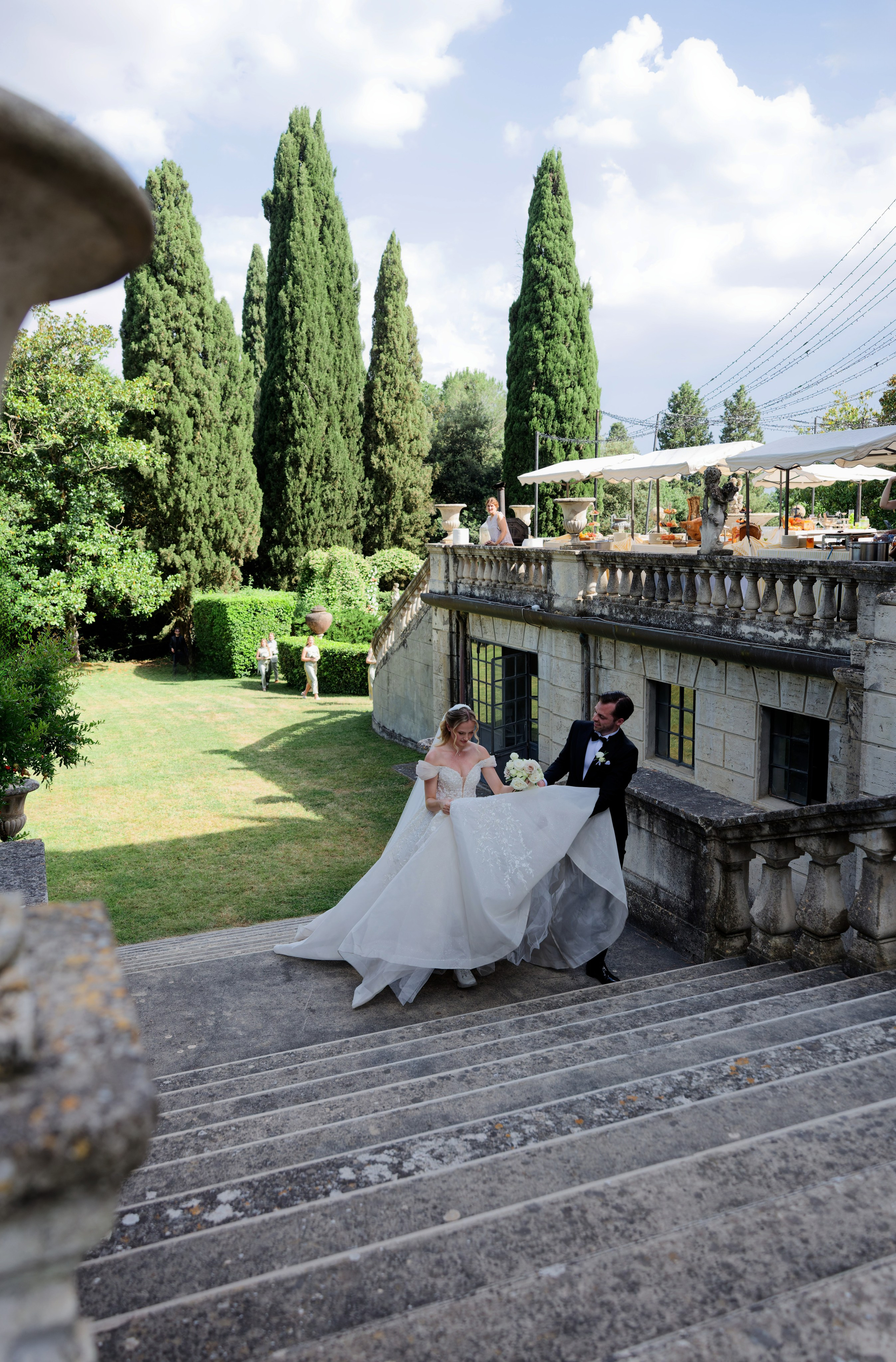 Wedding at La Torre di Pila, Umbria, Italy