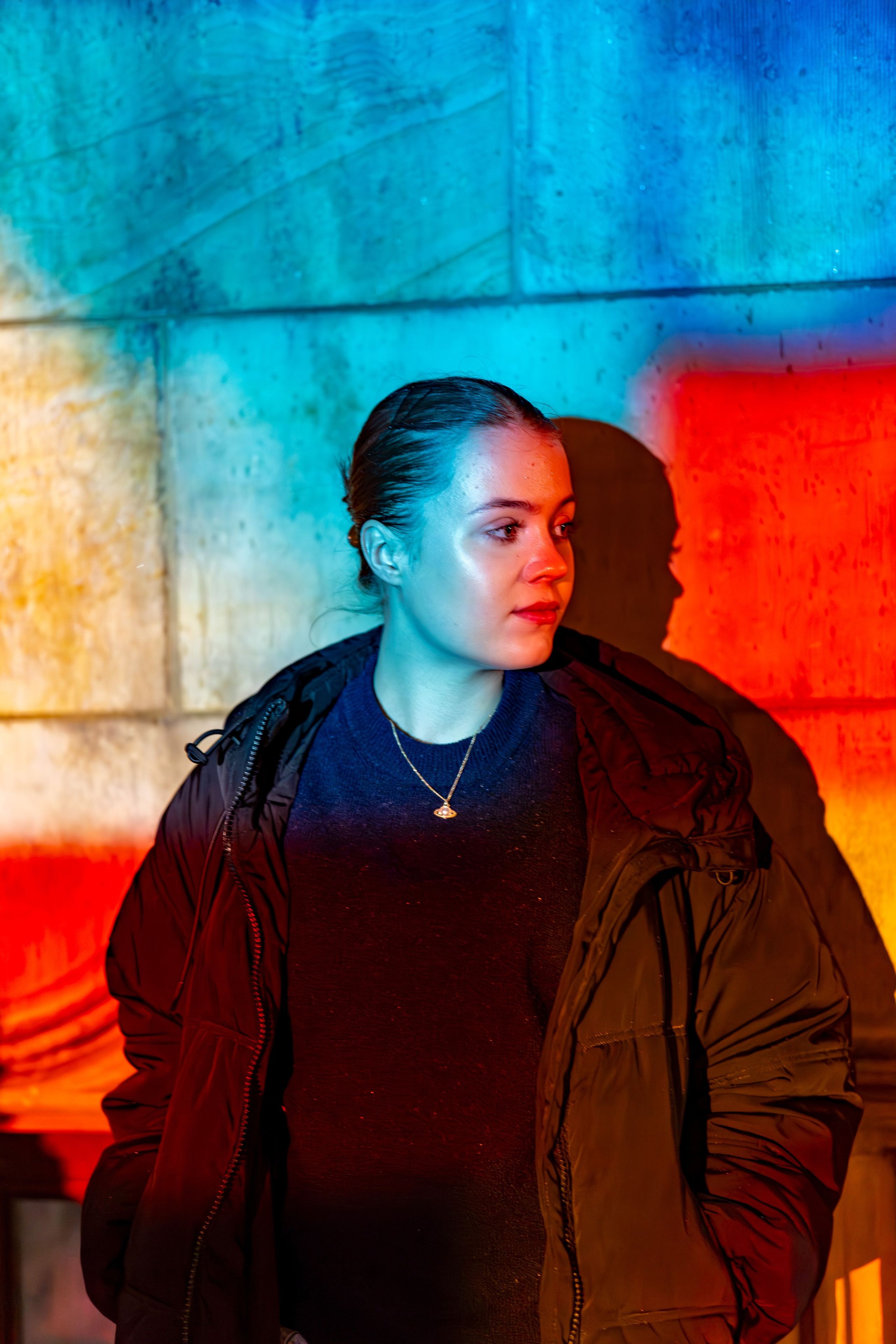 Throwback #2 / Bremen City Lights w/ Lena (January 2024). URBANSTREETFILES.ART