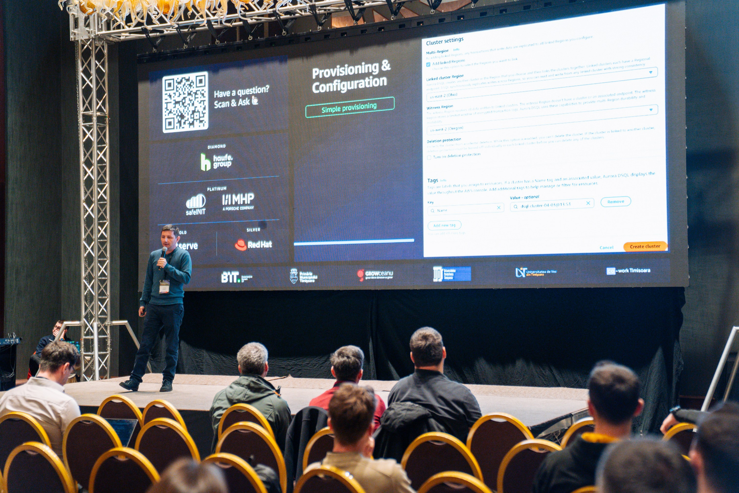 AWS Community Day 2025. Cozac Cristian Photographer