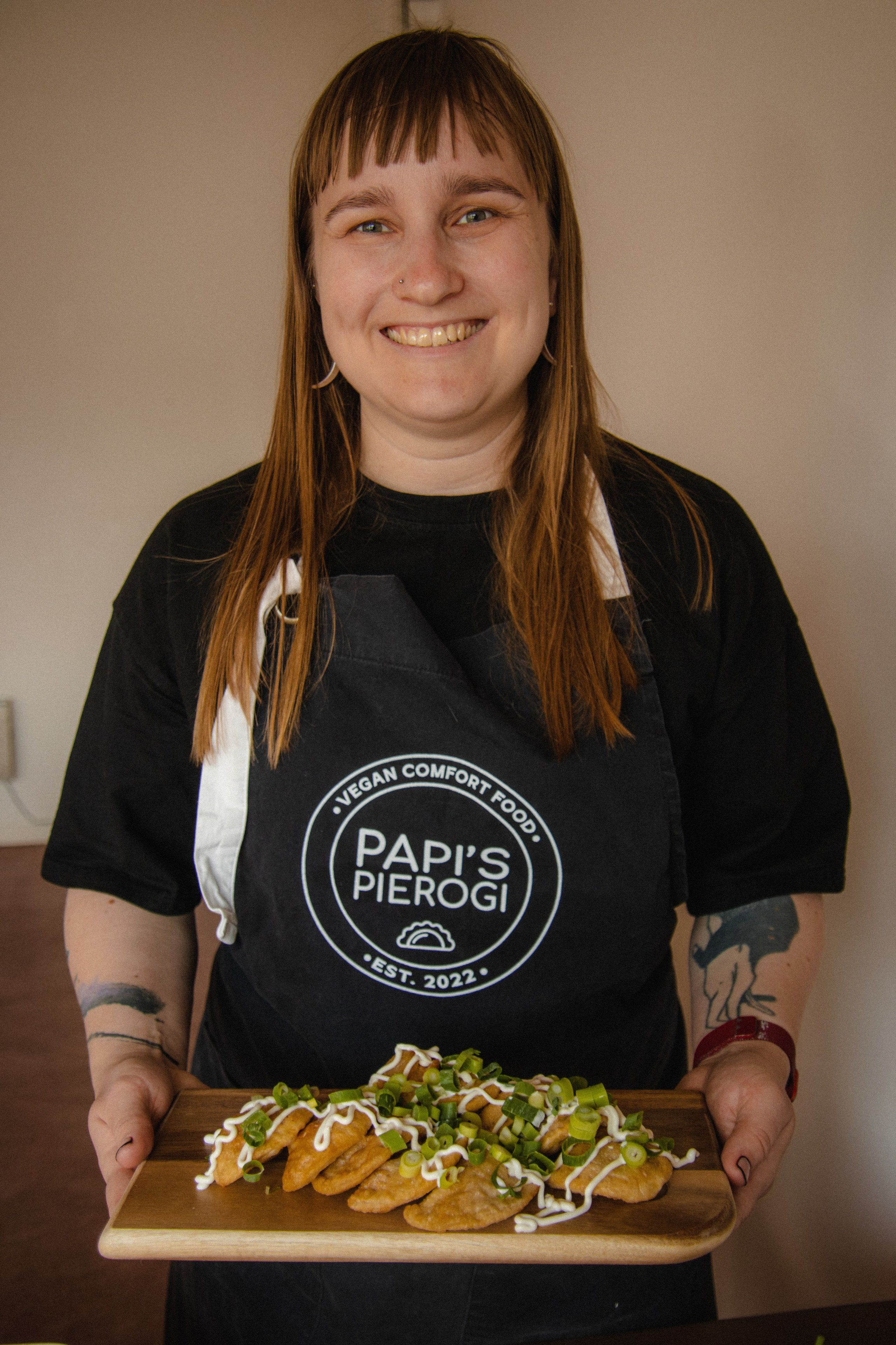Papis Pierogi — vegan-comfort food. Photographer in Gothenburg Aleksandra Stroganova