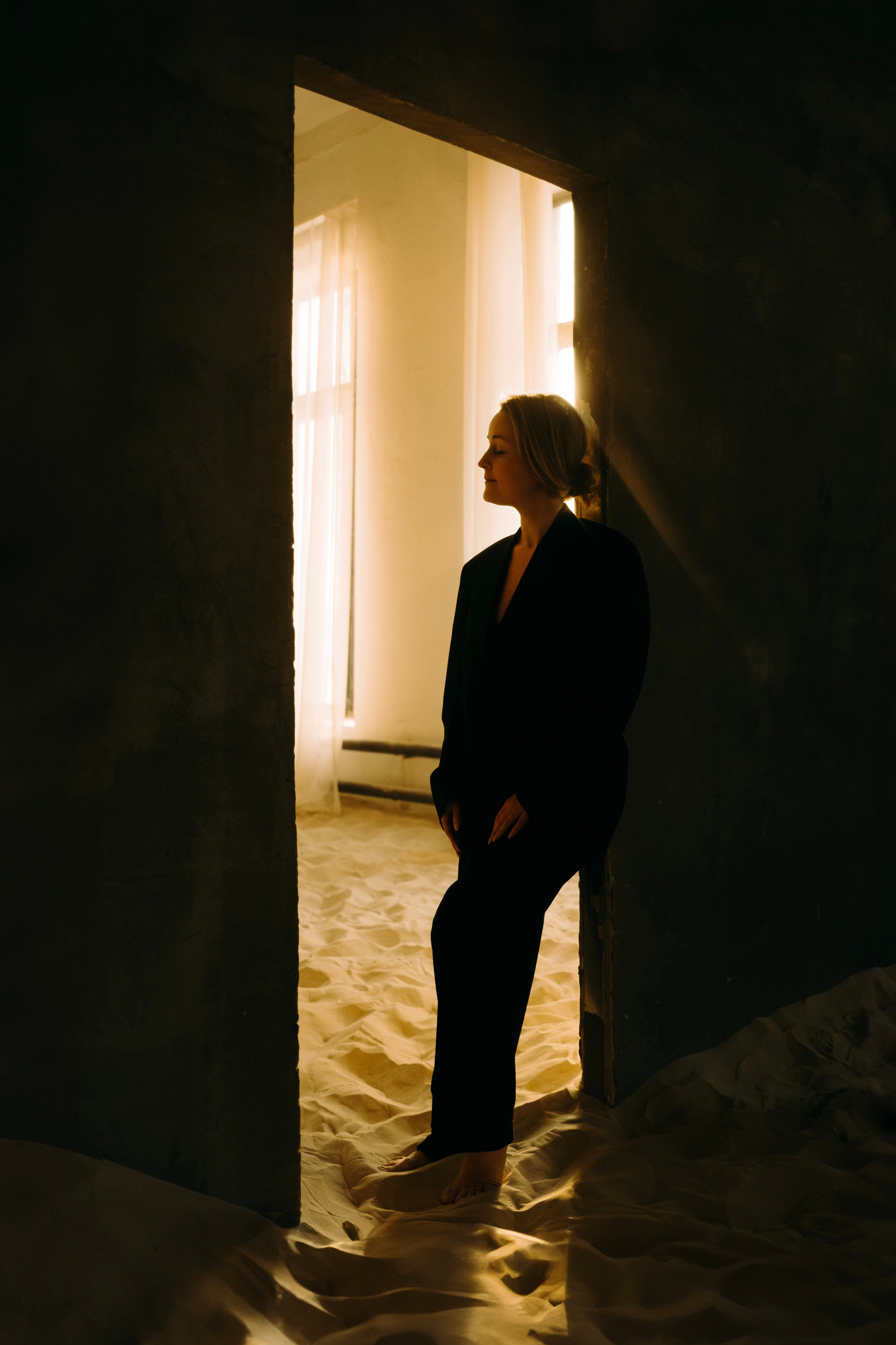 Katerina in the sands. Professional Photographer in Berlin — Portraits, Love Story, Events, F