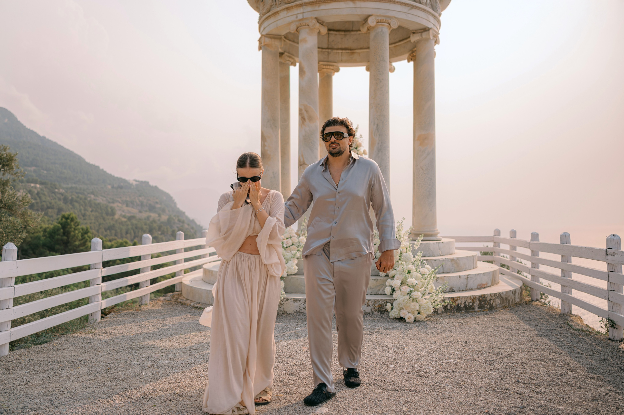 Surprise Proposal at Son Marroig, Mallorca. Фотограф у Пальма де Майорка