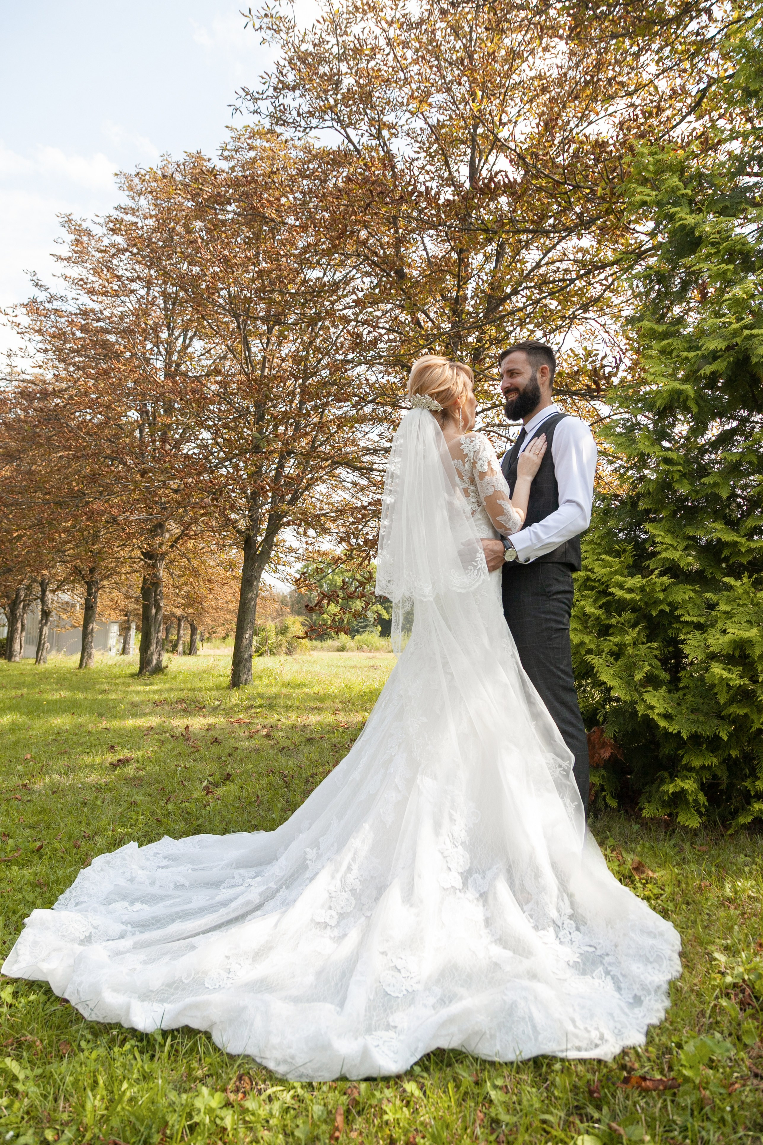Botanical garden / Adrian & Diana. Wedding, event and family photographer in Paris, Emilian Olaru