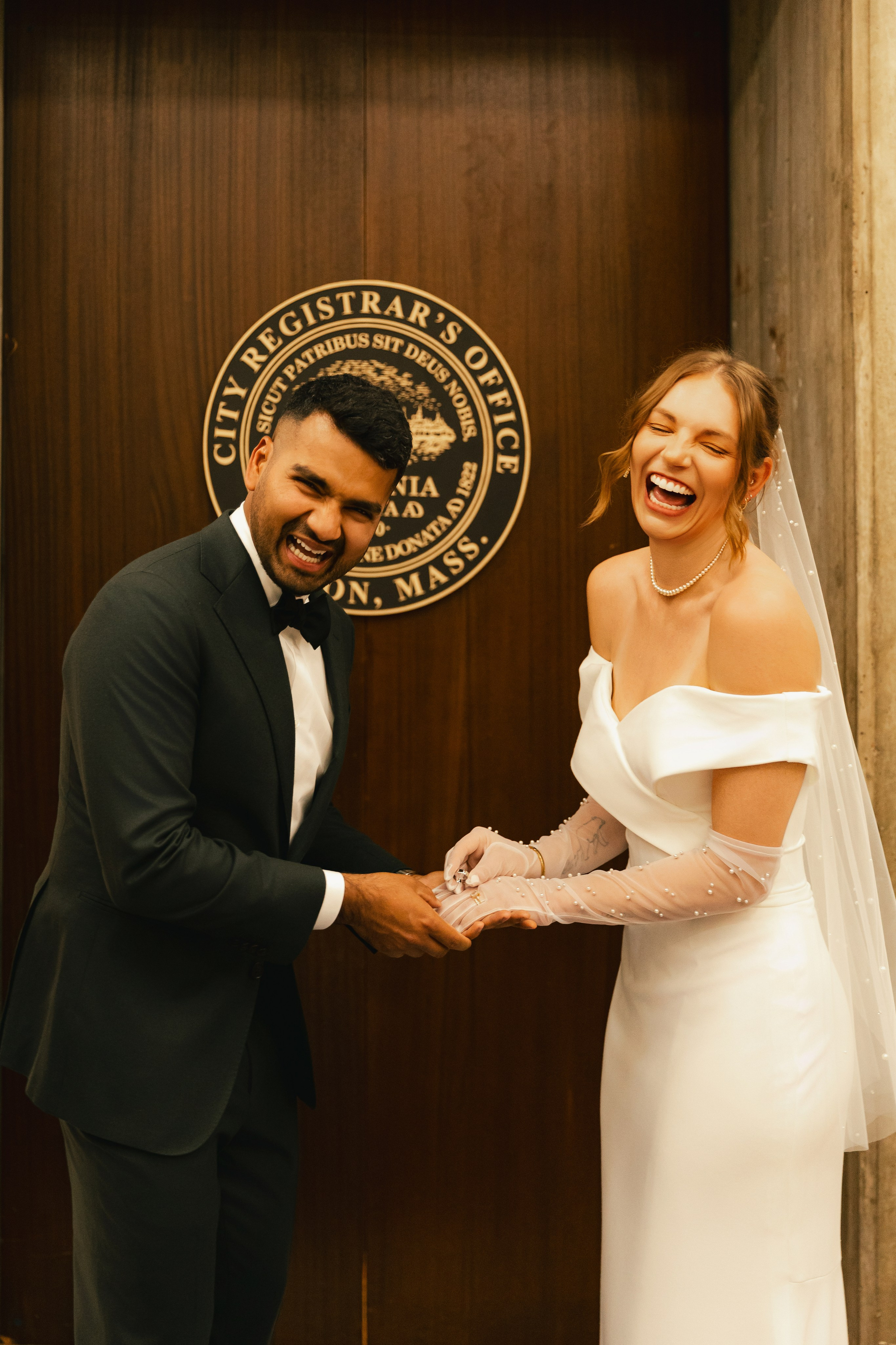 Boston City Hall Wedding Photography