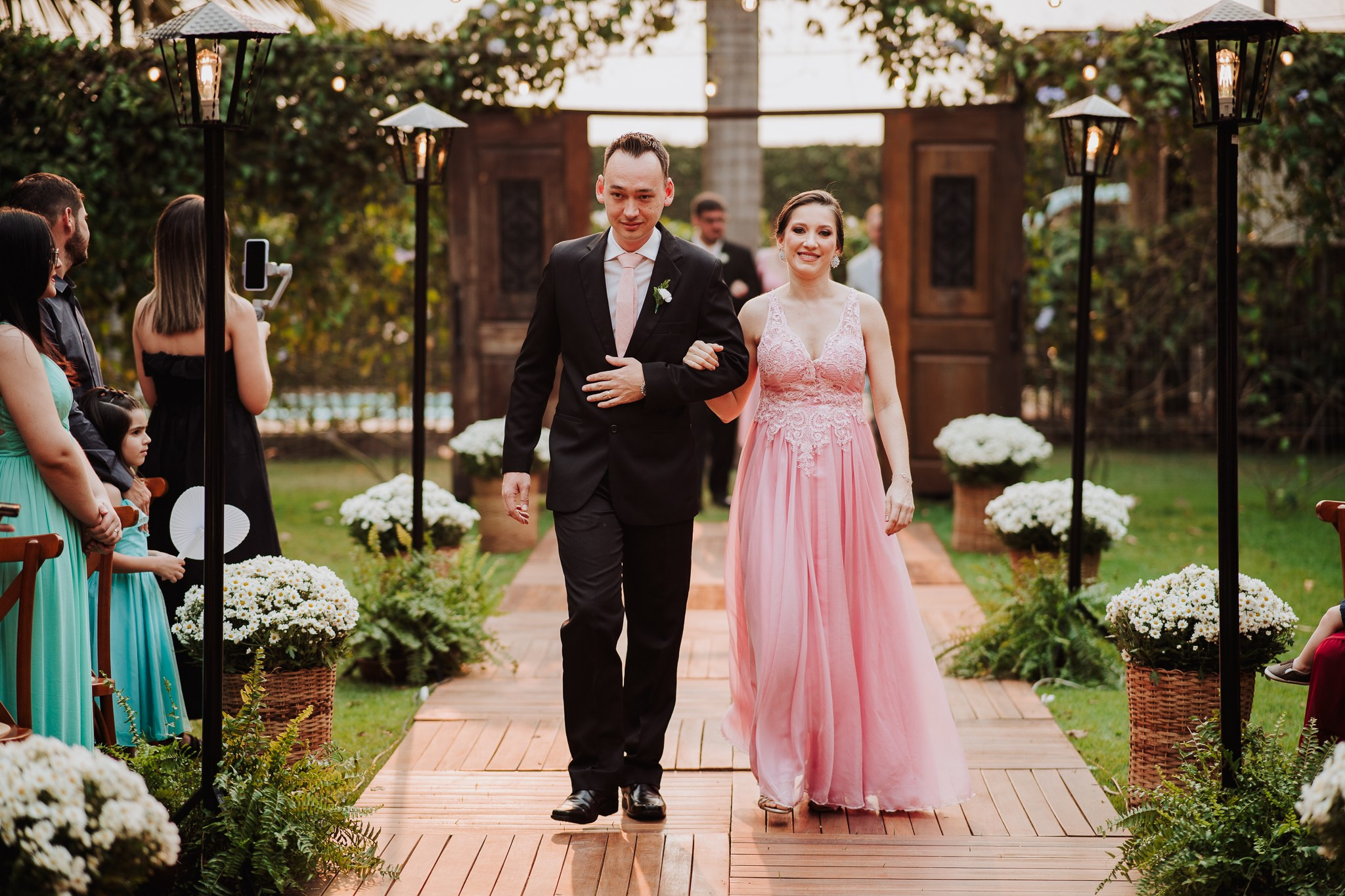 Casamento Lana e Rodrigo. Início