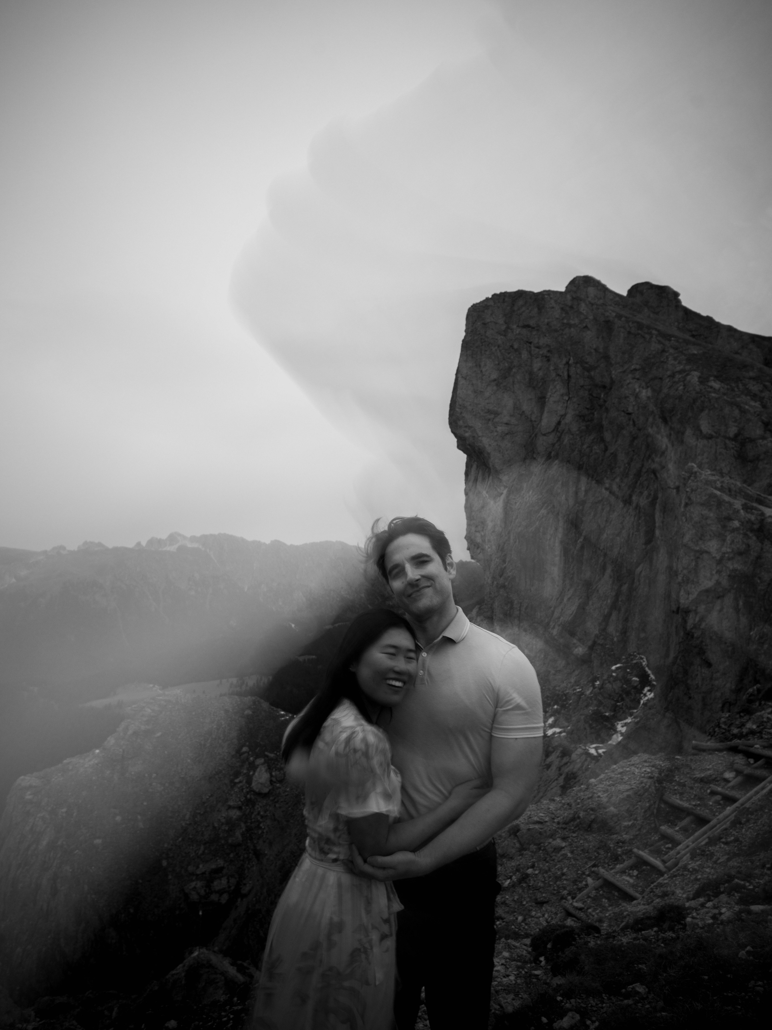 Proposal, Seceda, the Dolomites