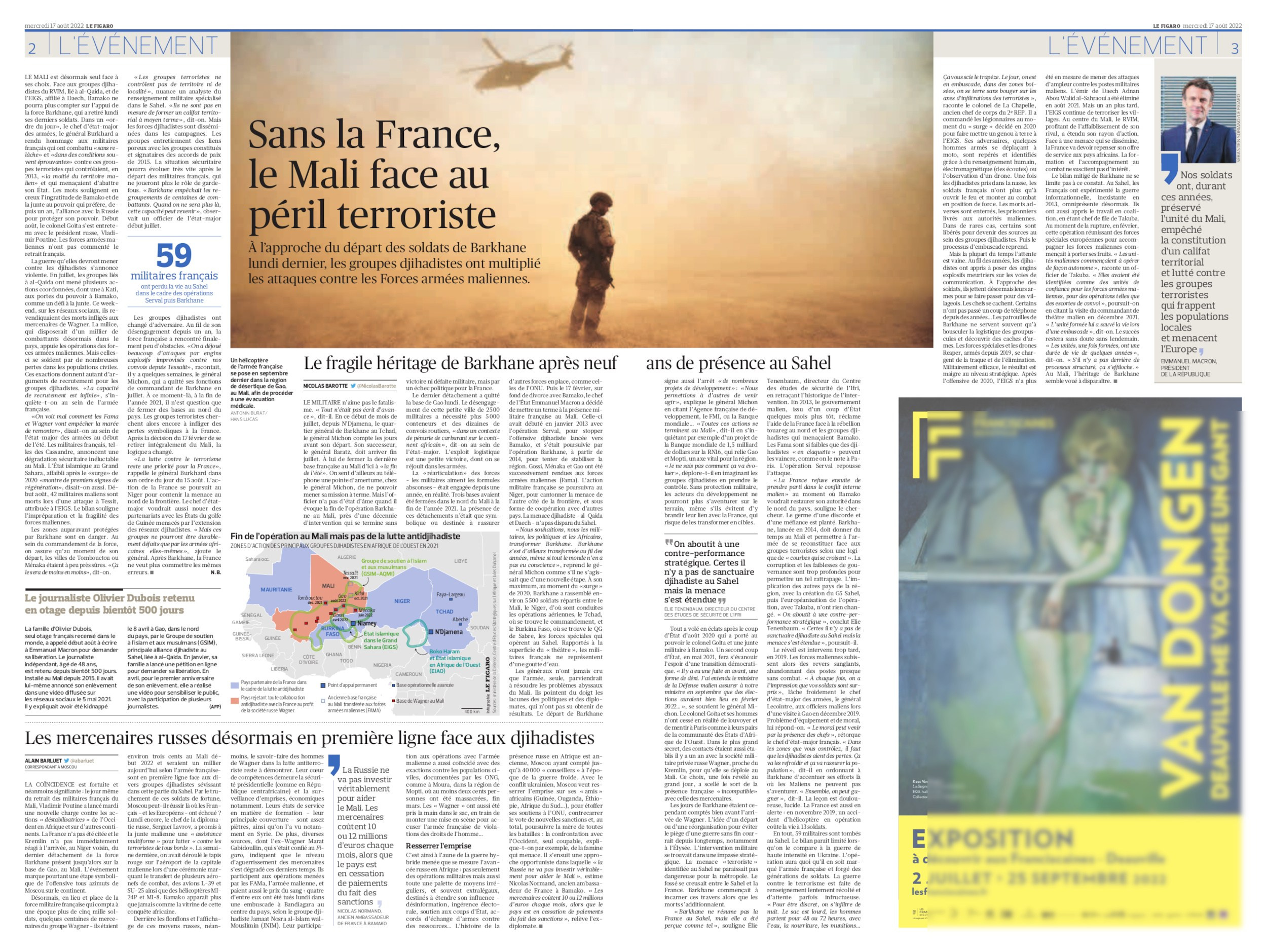 Le Figaro, 17 août 2022