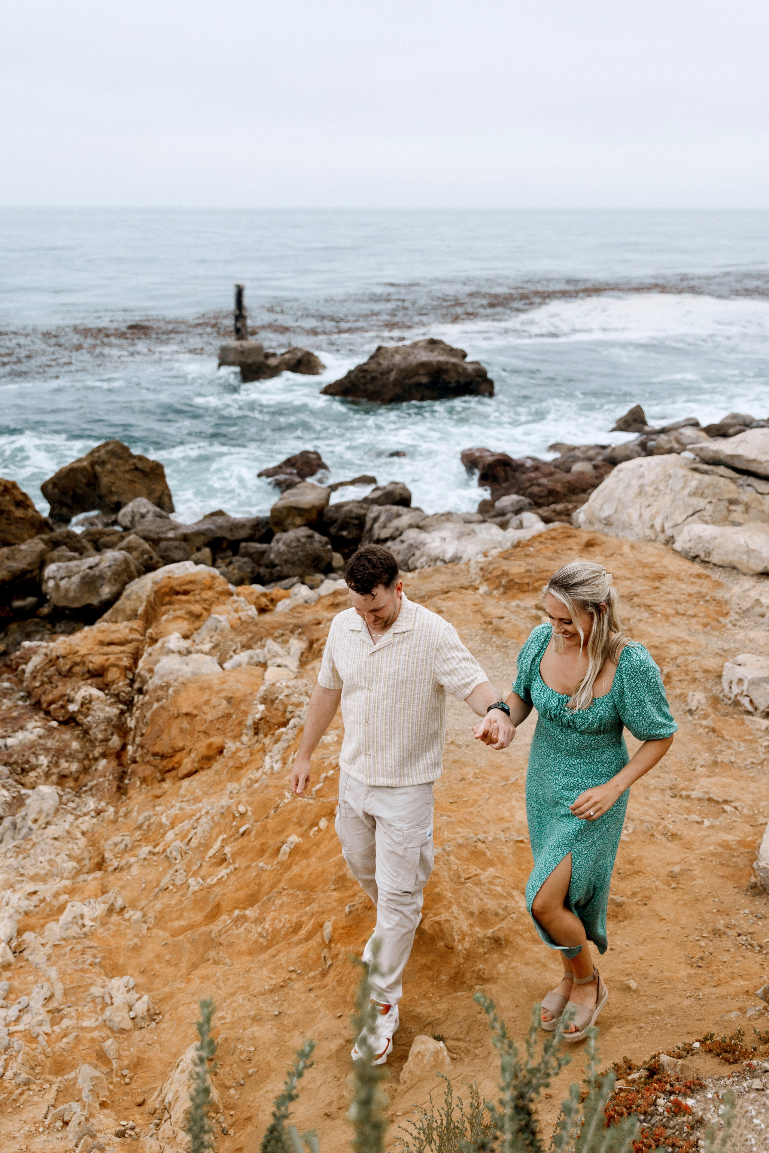 Proposal Photography at Terranea Resort, Los Angeles | Taya Frank. Southern California Family and Couple Photographer