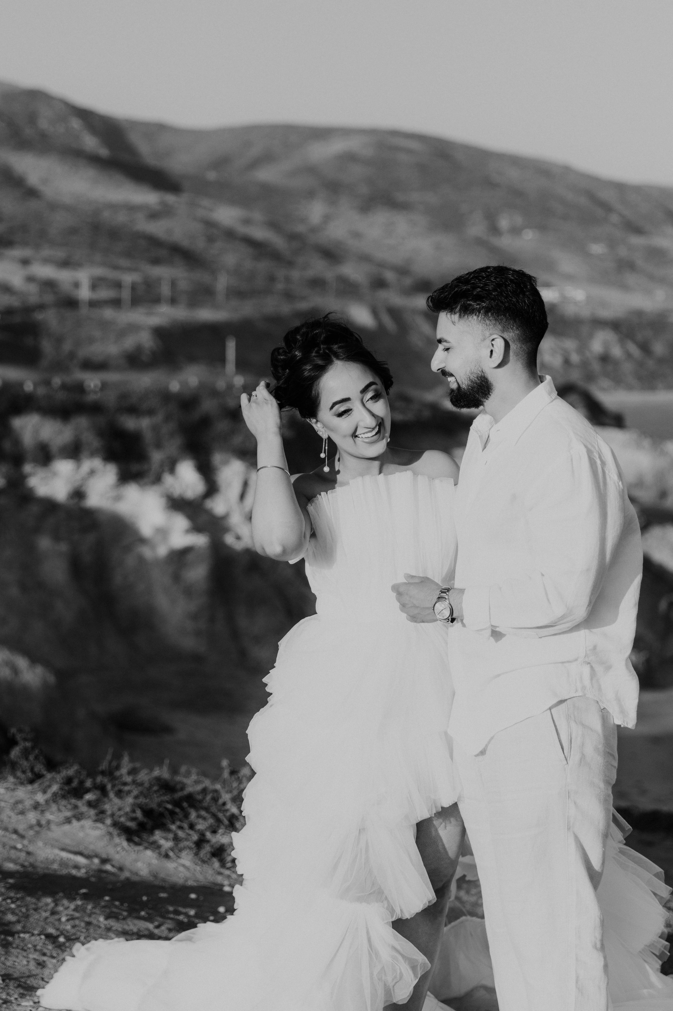 Engagement Photoshoot at Malibu Beach | Taya Frank. Southern California Family and Couple Photographer