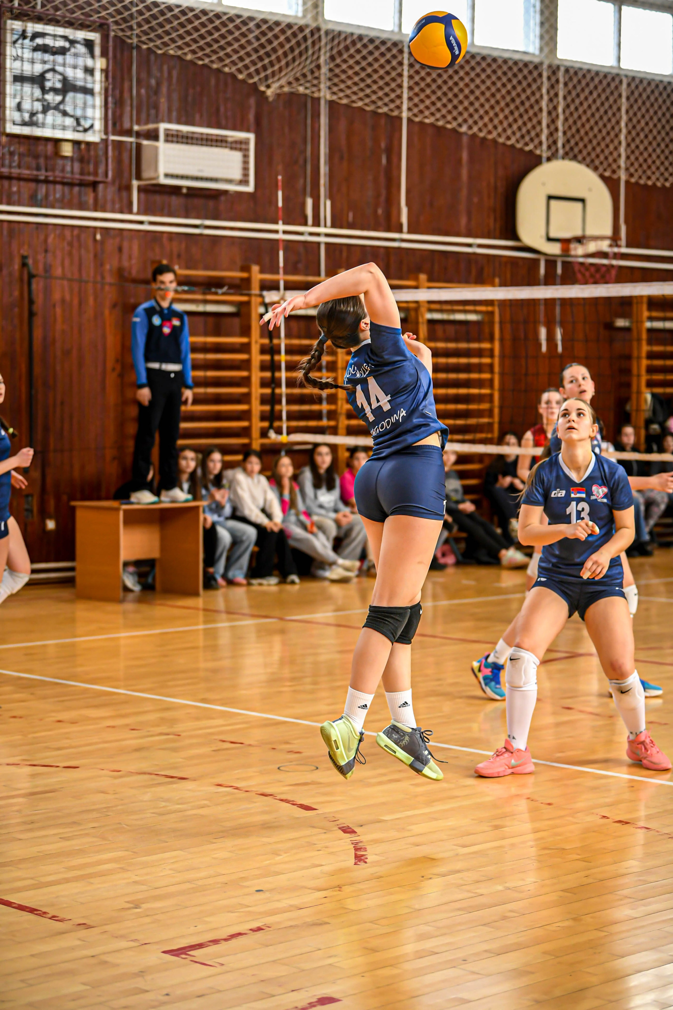 Odbojka 22.03.  Radnicki KG — BlockVolley JAG. Foto Simic Jagodina