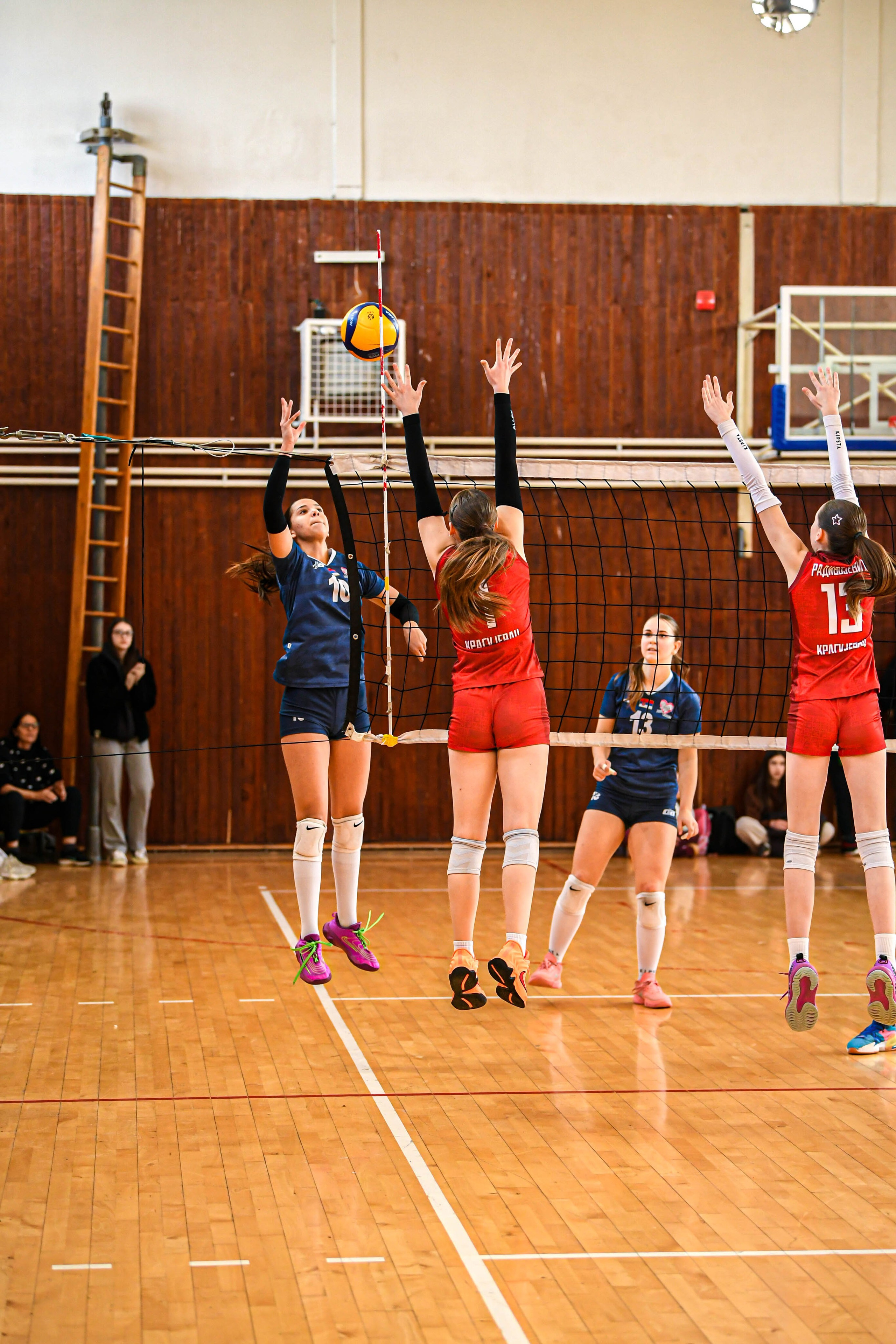 Odbojka 22.03.  Radnicki KG — BlockVolley JAG. Foto Simic Jagodina