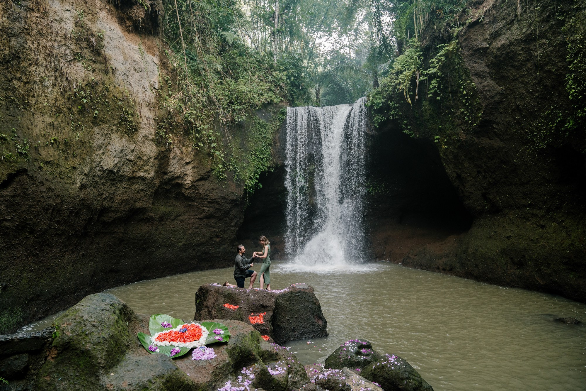 Marriage Proposal in Bali. Female Photographer in Bali