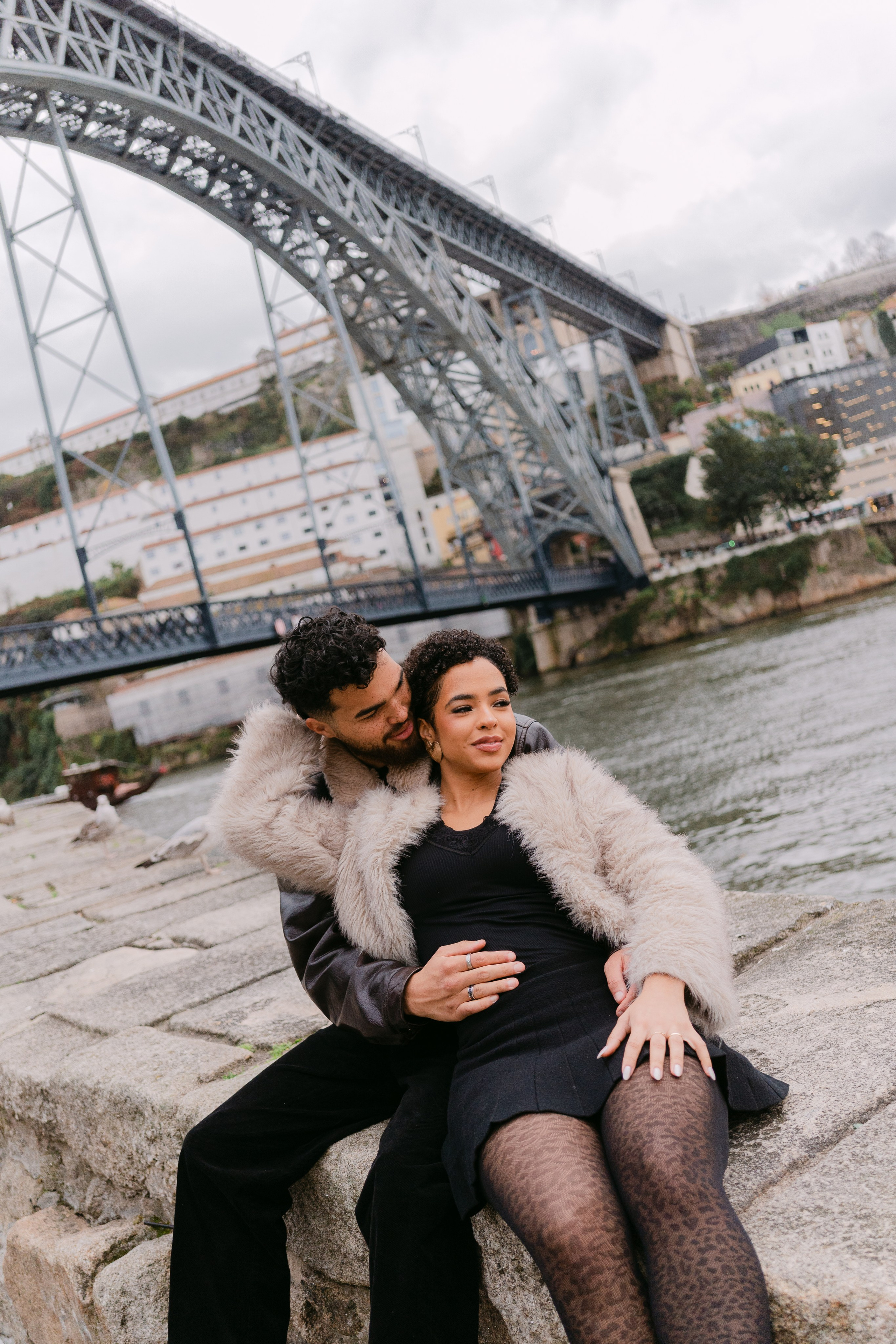 Emily e Mikael. Davi Valente