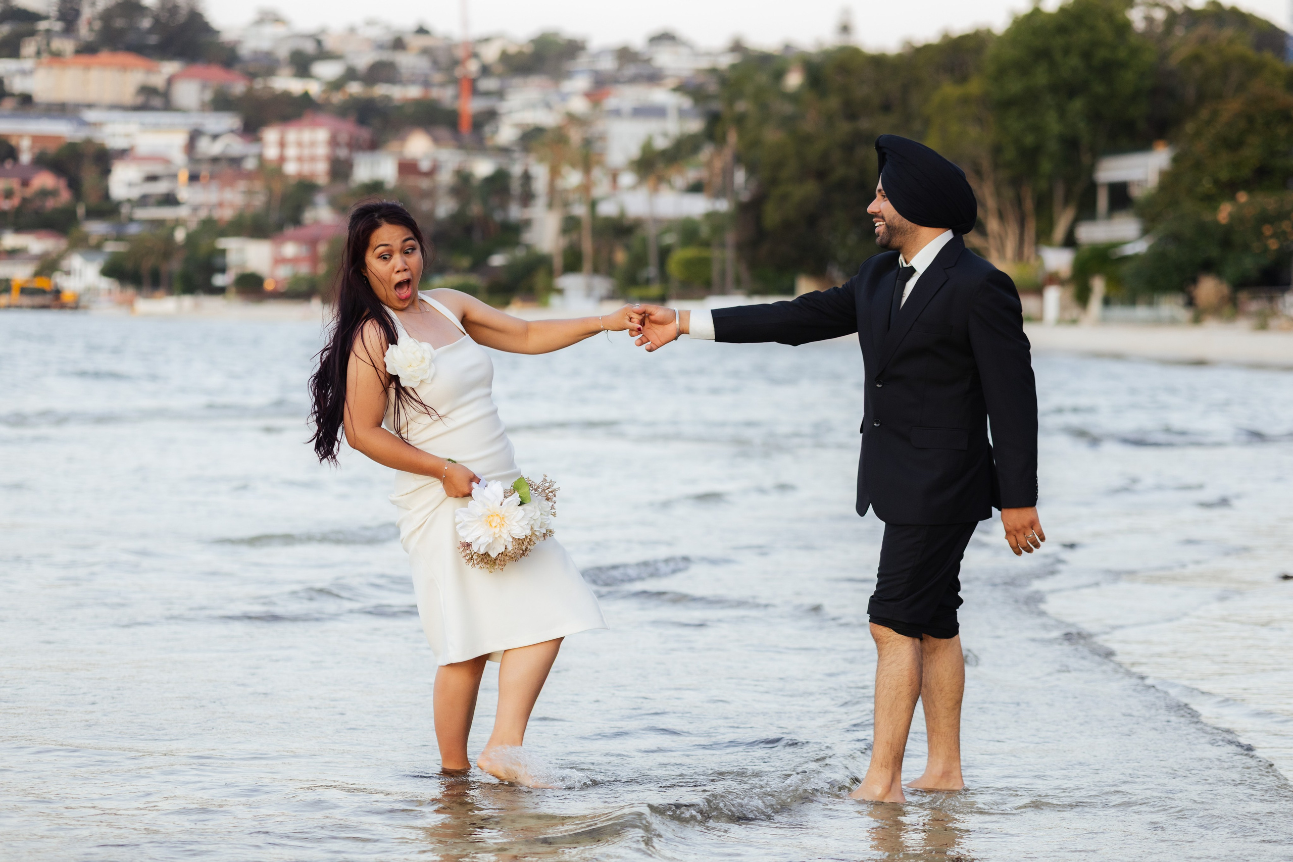 Sunshine and Harminder’s wedding photo session. True Story Photography