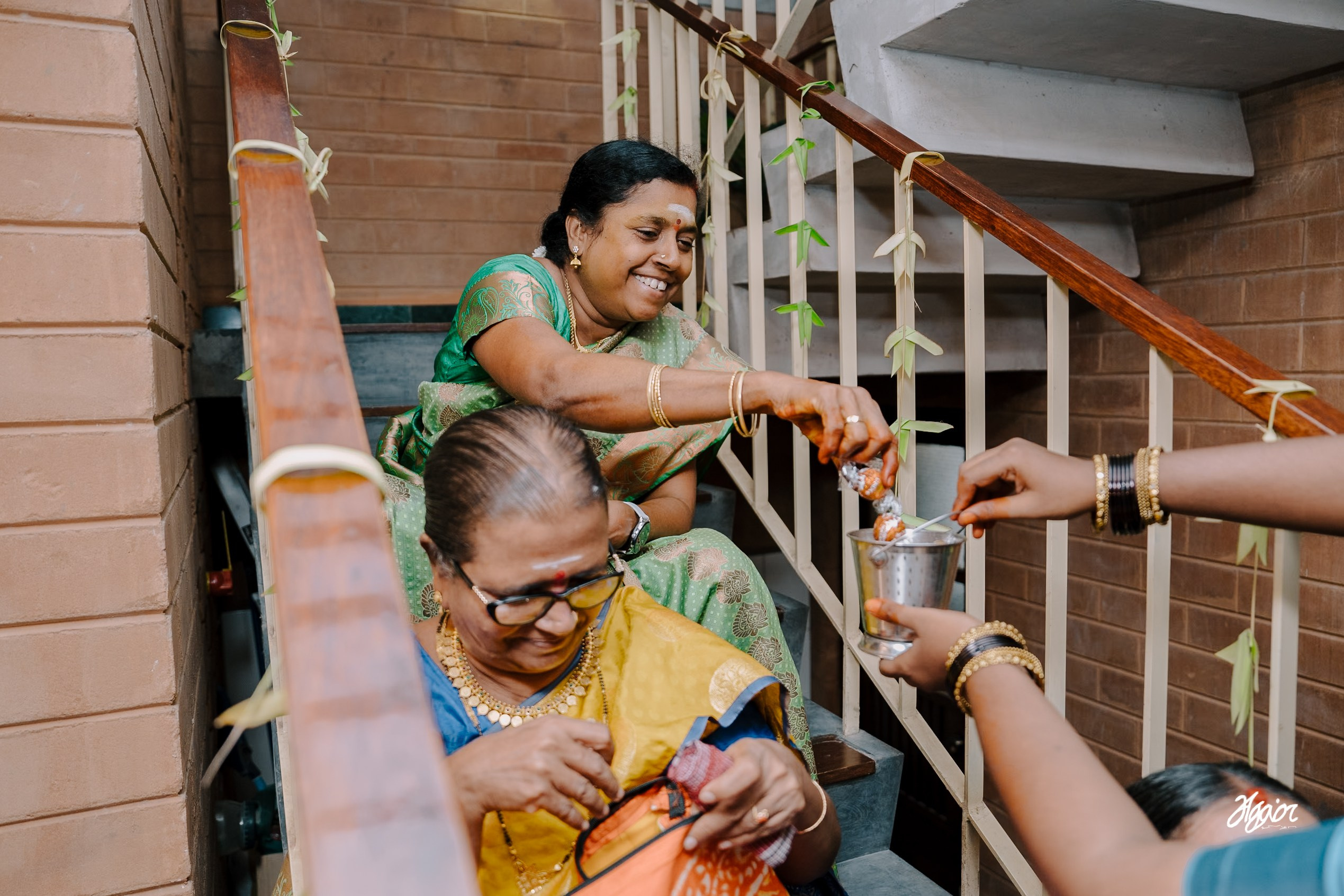 Wedding documentary photography in Pondicherry. Agam Vizha