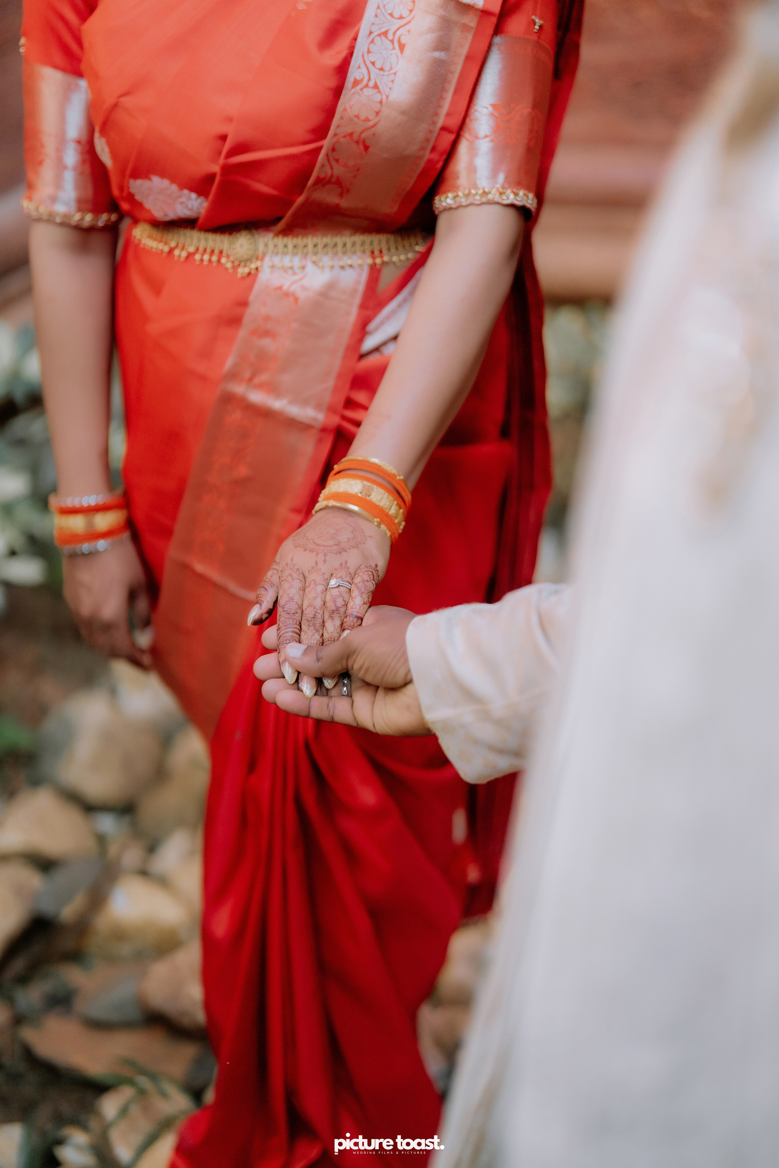 Wrapped in love and tradition. Fine art Wedding Photographers in India & Canada