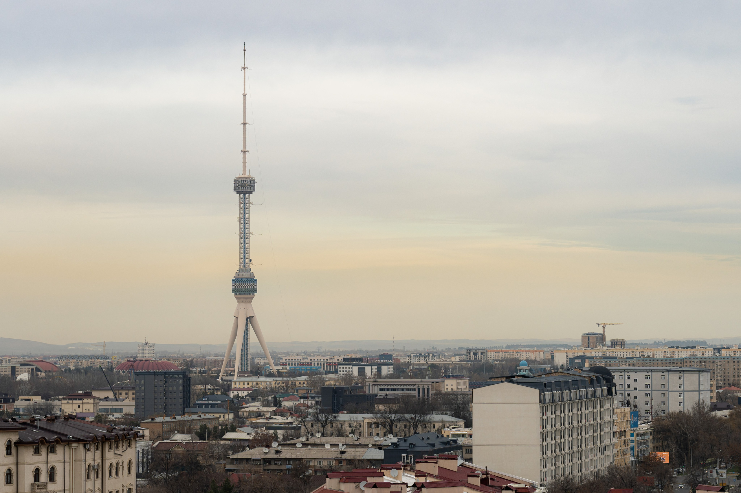 Смог в Ташкенте или Взгляд на город с высоты птичьего полета. Георгий Намазов | Фотограф в Ташкенте