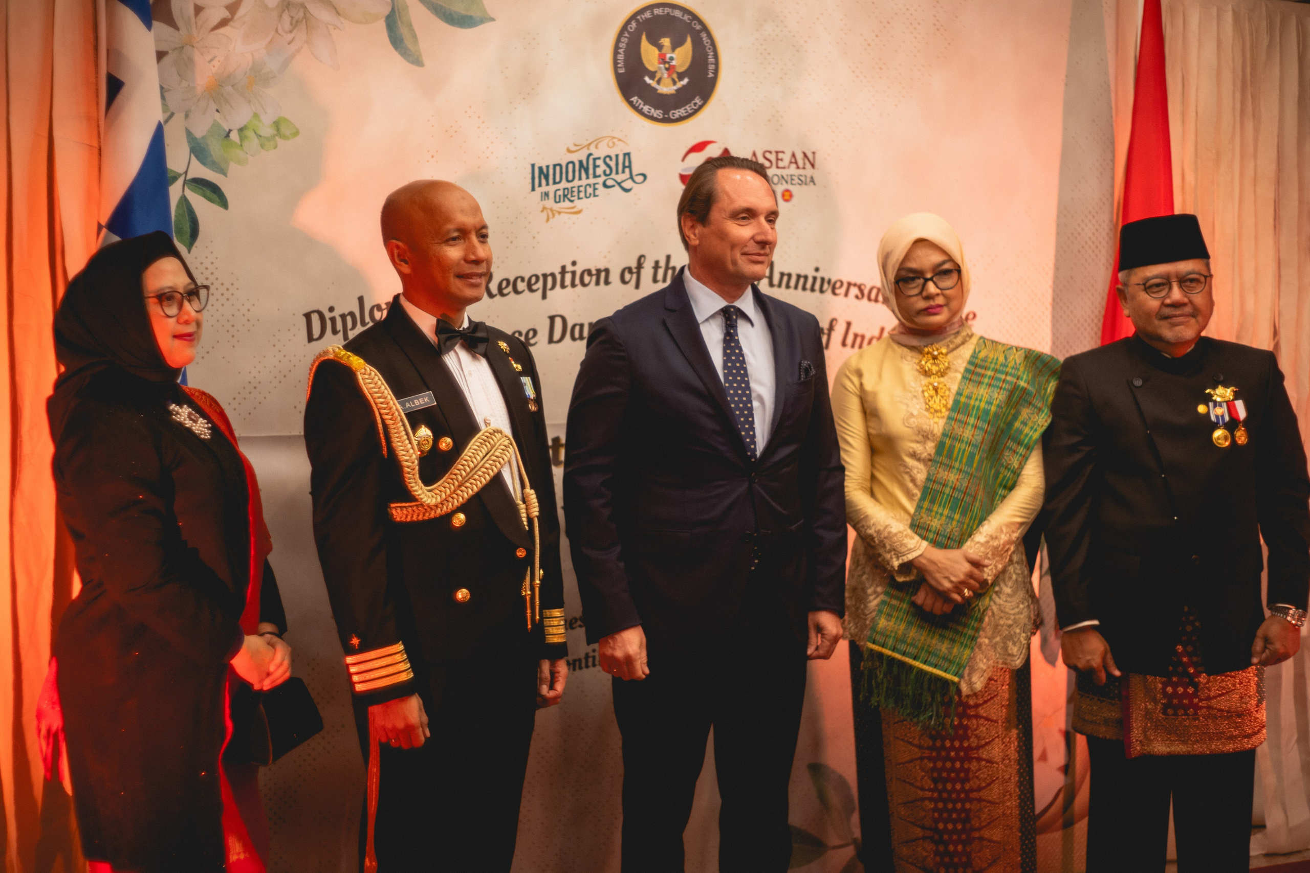 Diplomatic Reception of the Embassy of Republic of Indonesia of Athens. Photographer in Greece Kristina