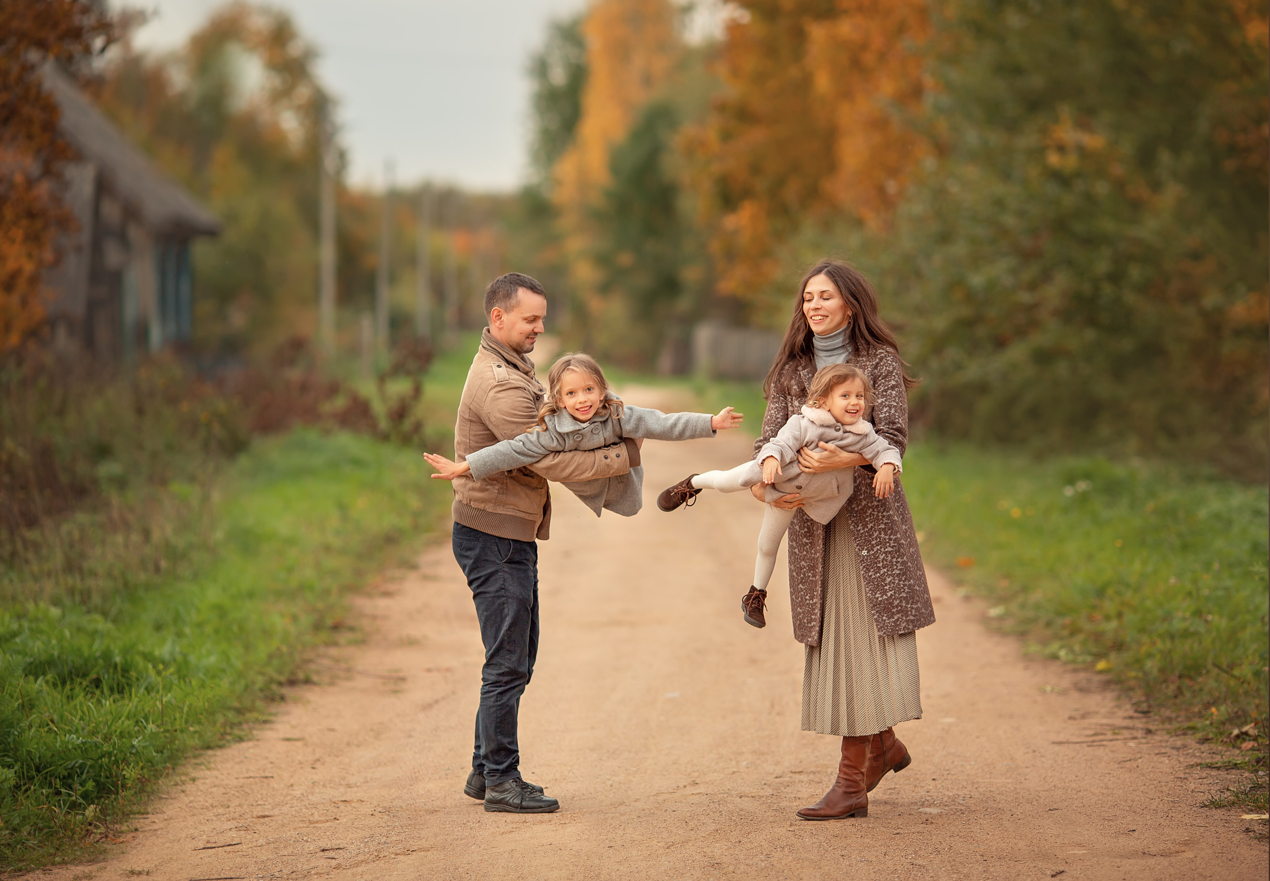 Семья. Семейный и детский фотограф в Варшаве Мила Бобровская