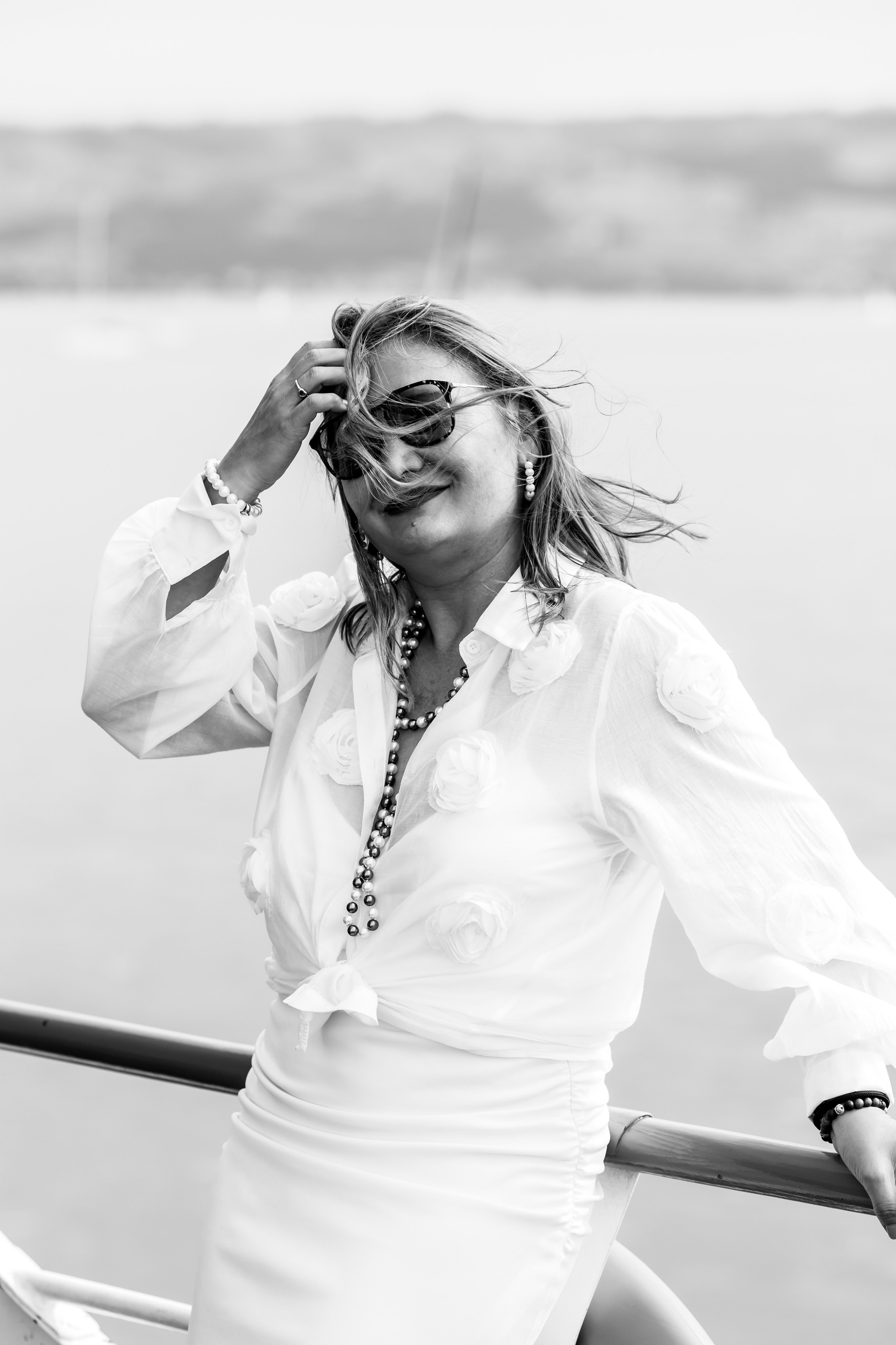 Ausflug mit Vertretern eines Kosmetikunternehmens. Adelya Tomin