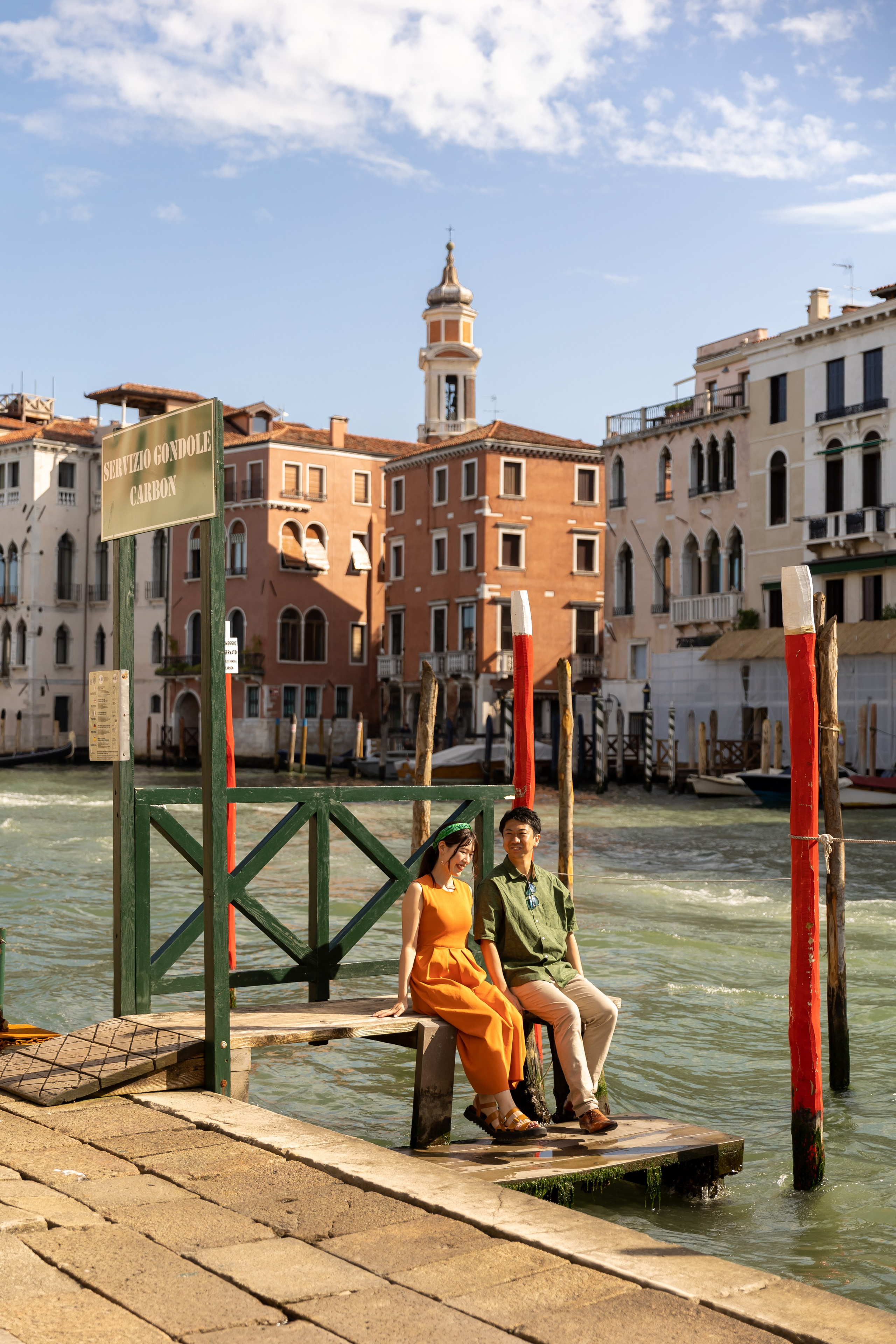 Nana and Seiya in Venice