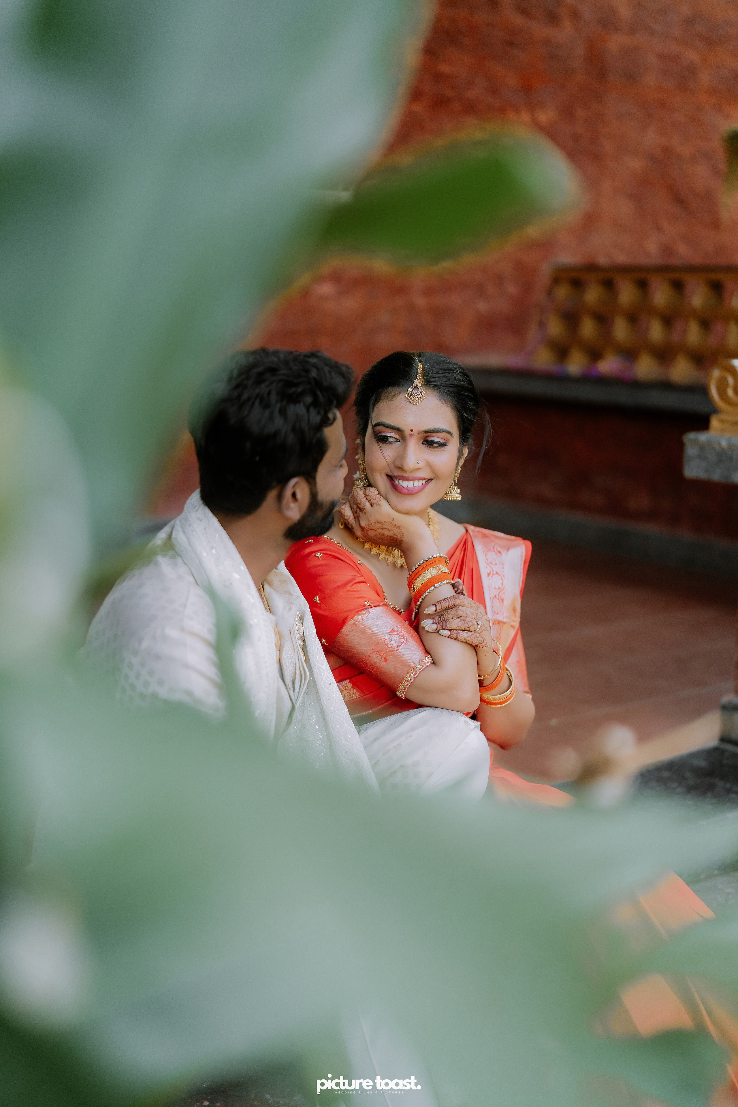 Wrapped in love and tradition. Fine art Wedding Photographers in India & Canada