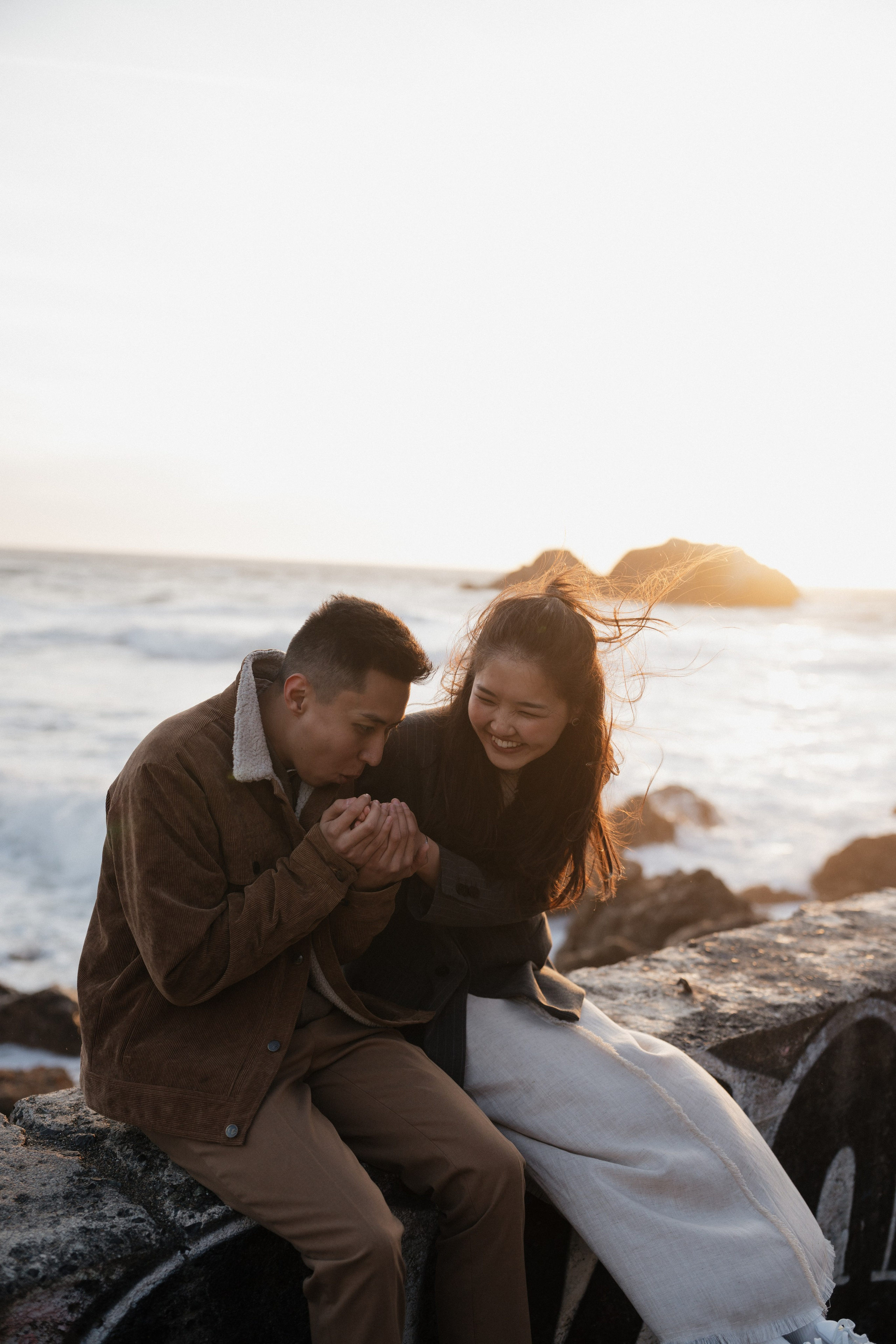 Golden Hour Magic at Sutro Baths. Soulo Photography | San Francisco Bay Area Based Photographer