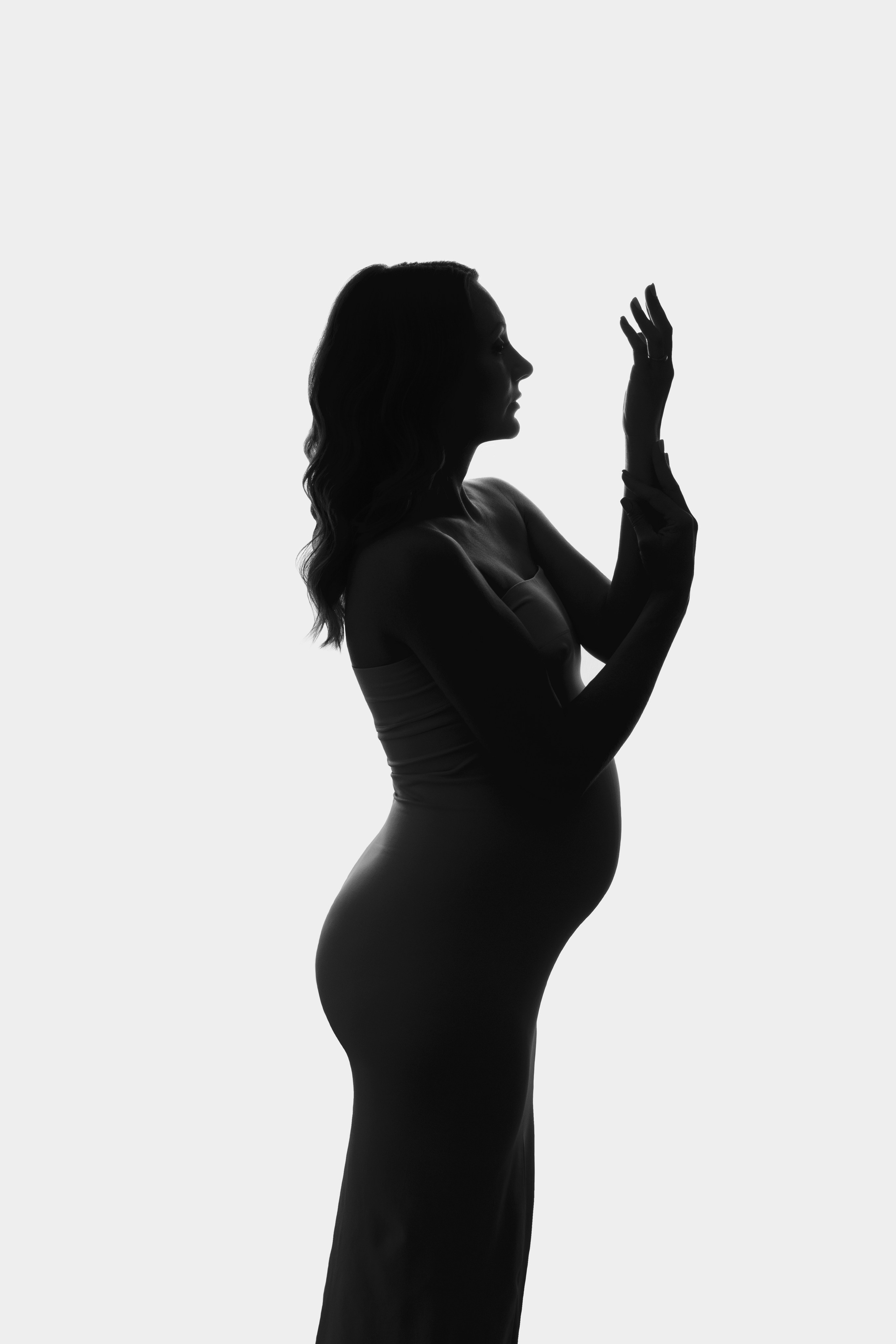 Babybauch Fotoshooting im Studio und on Location. Neugeborene, Baby Fotografin in Düren (NRW) - Vitalina Unruh