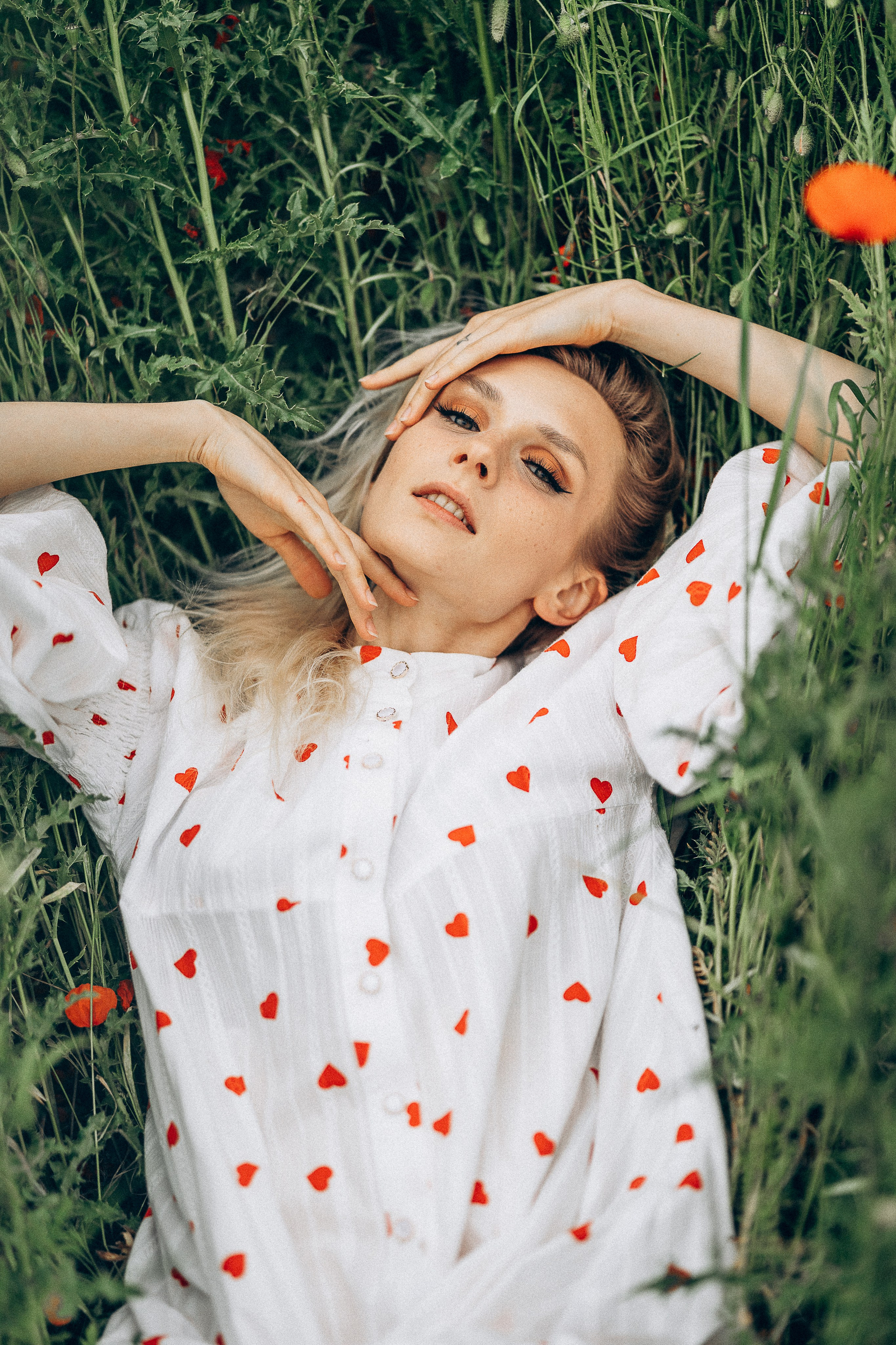 Mohnblumen. Pusteblumen. Familien, Lifestyle und Portrait Fotografin in Trier, Luxembourg