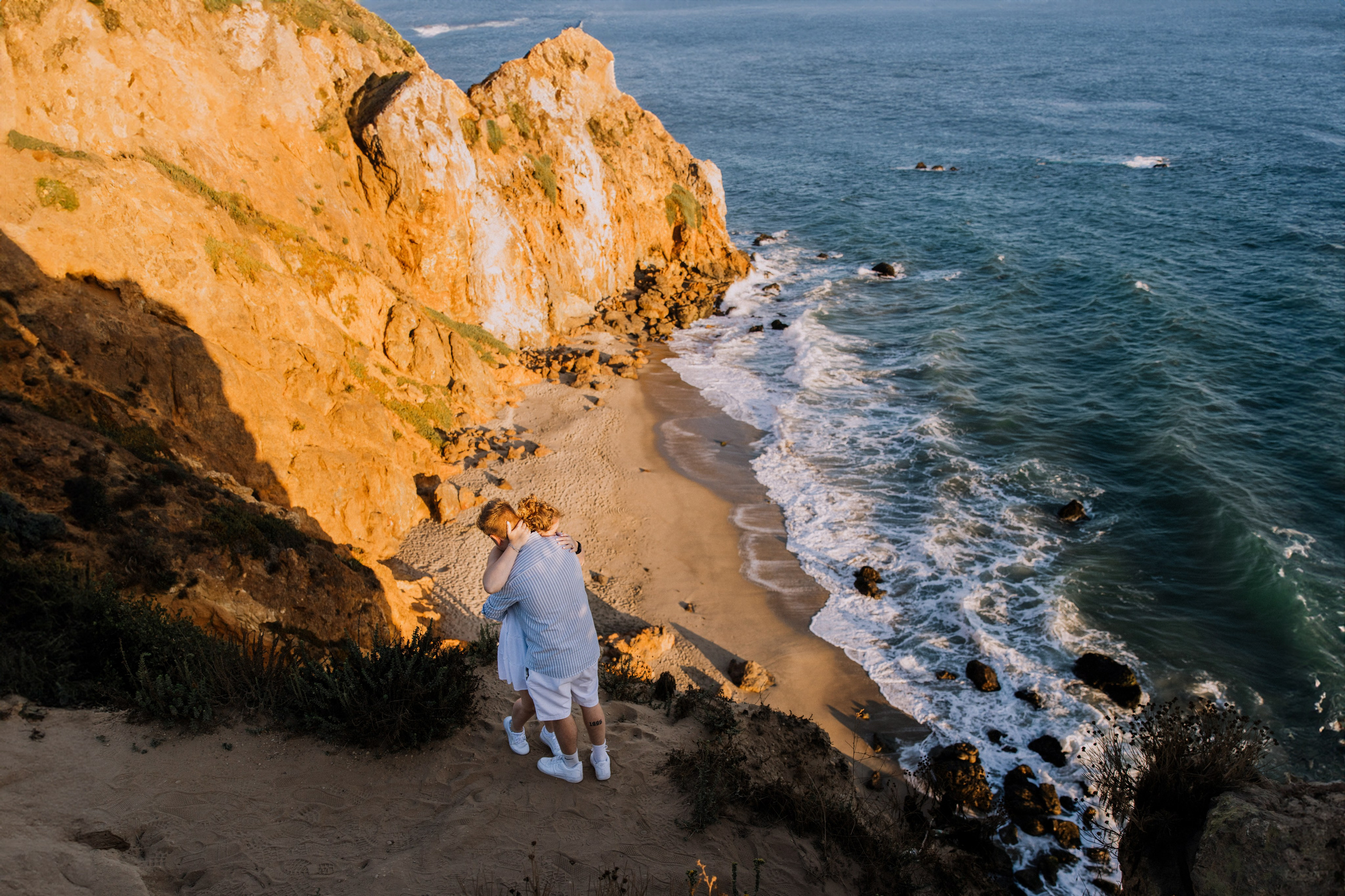 Proposal Photography in Malibu | Taya Frank. Southern California Family and Couple Photographer