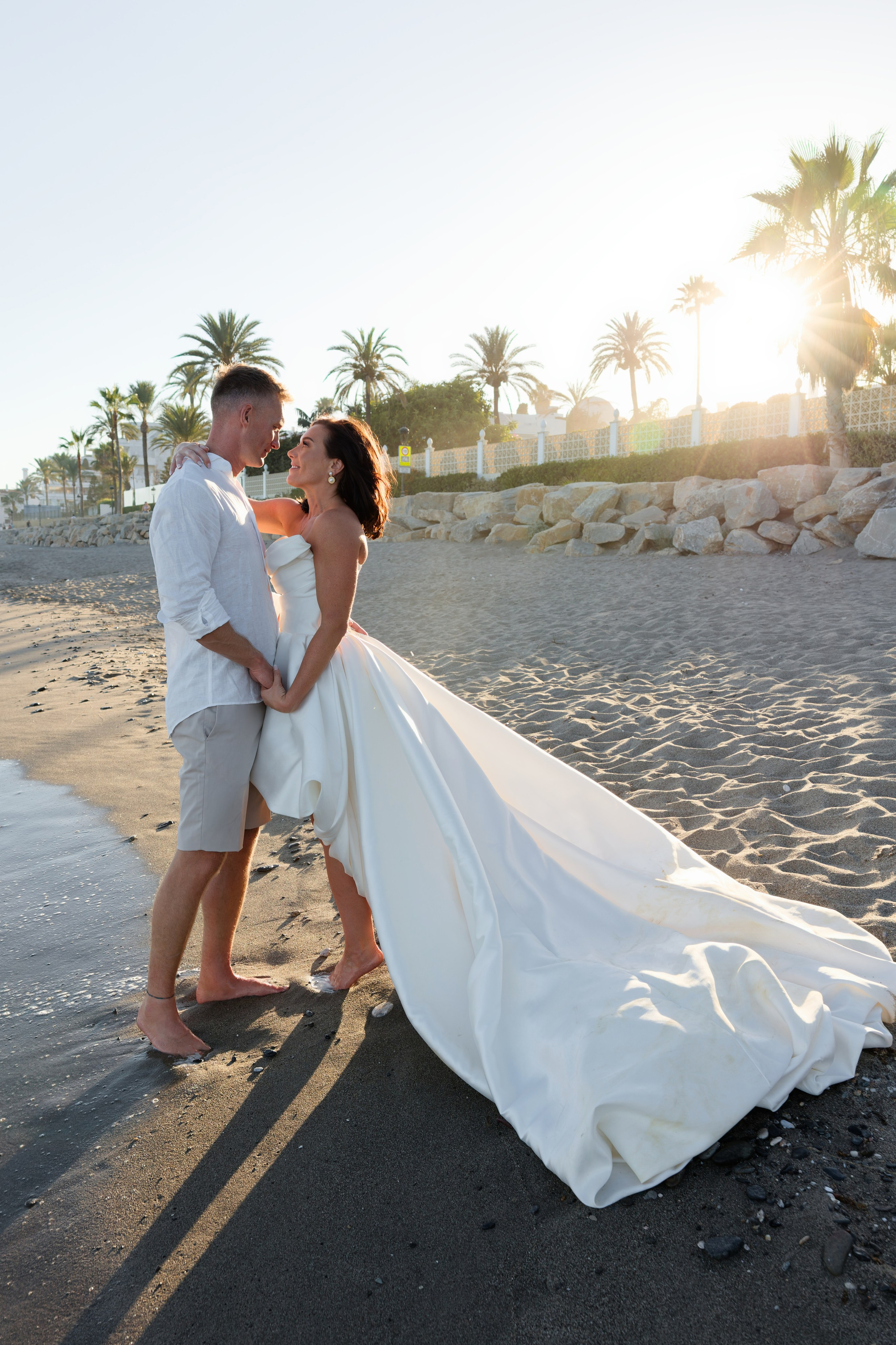 Beach Wedding in Marbella PREVIEW. Destination Wedding Photographer — Nikita Burtsev