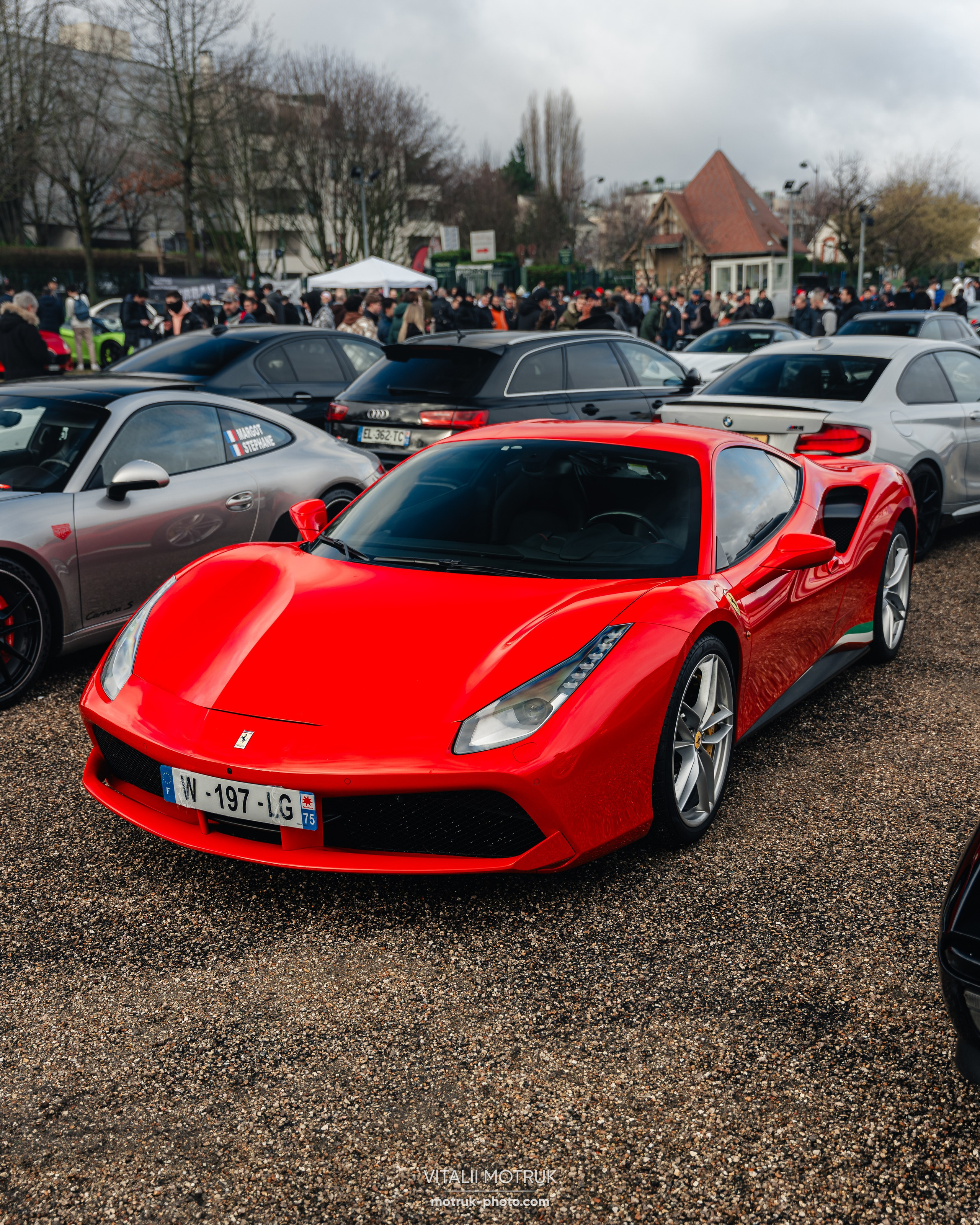 Cars and Coffee 11 February. Photographe de voitures à Paris — Vitalii Motruk