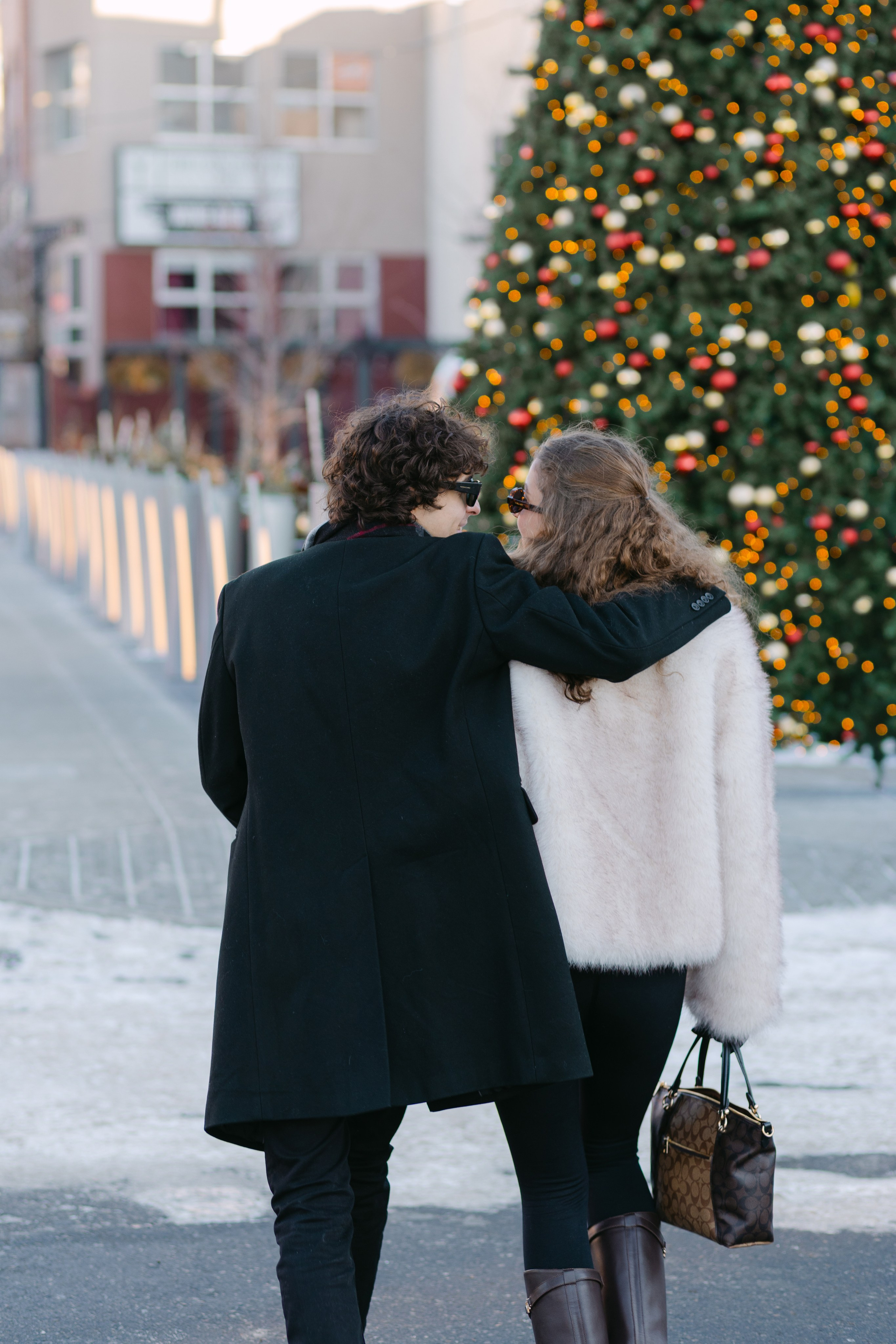 Christmas magic together. Home