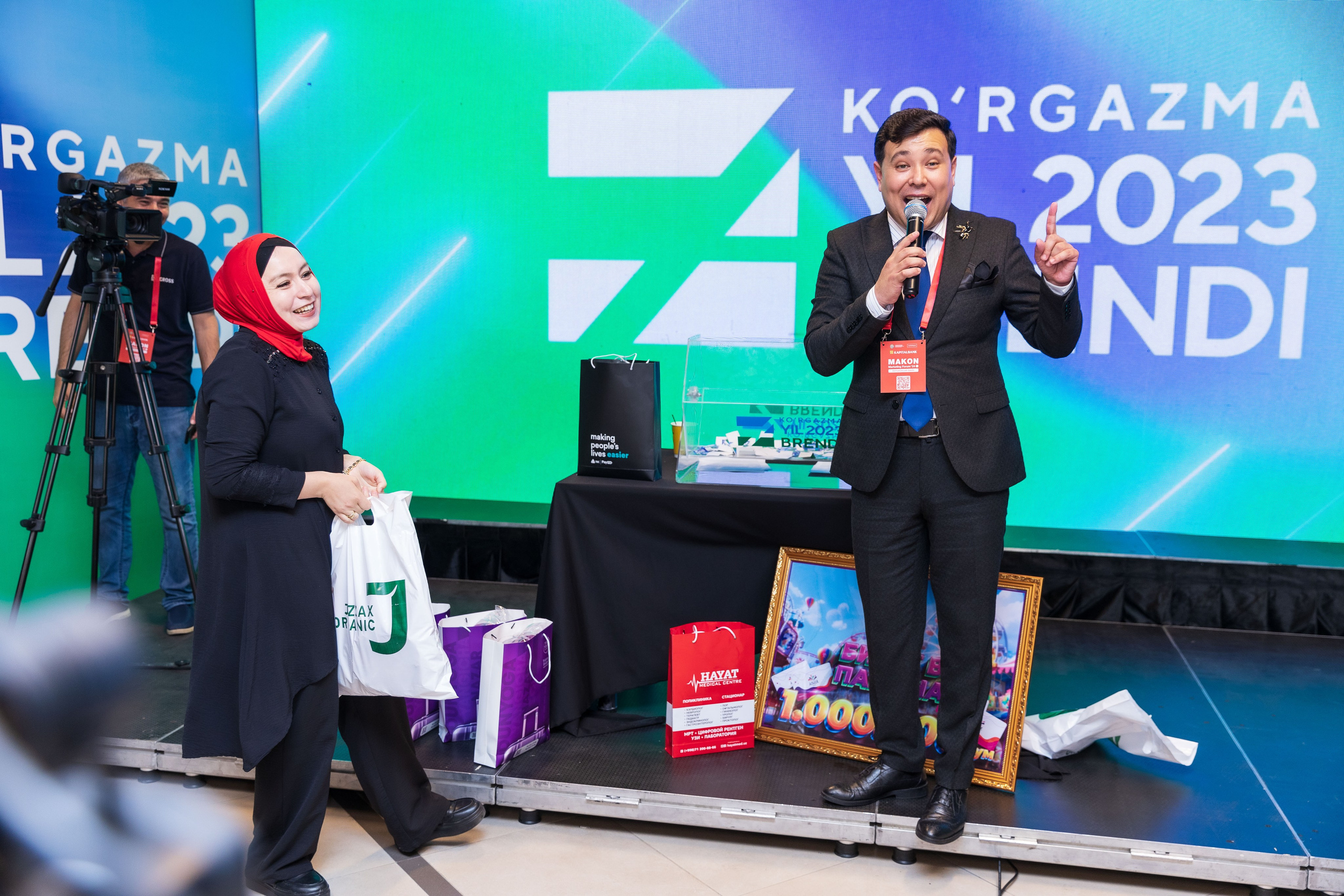 VI Международный бизнес-форум MAKON Marketing Forum 2024. Профессиональная Фото-Видео Студия Геннадия Нестеренко | Ташкент и Весь Узбекистан