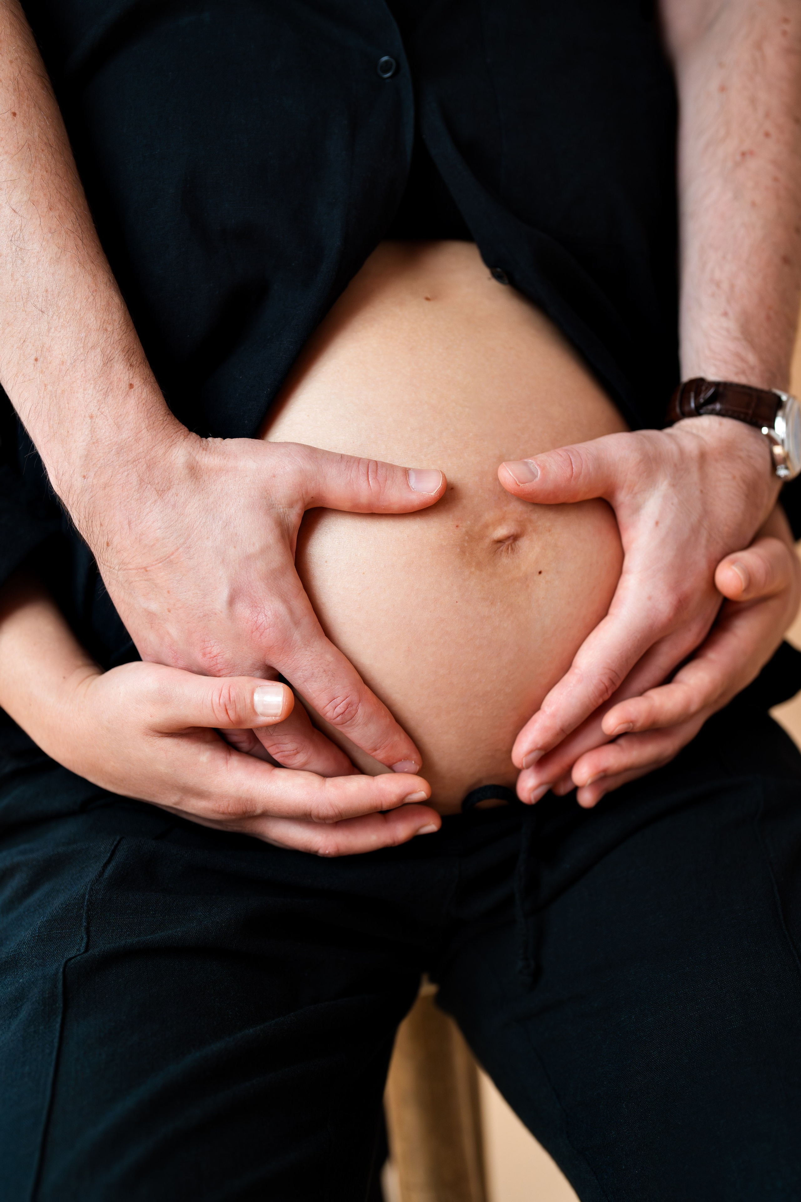 Babybauch. Fotostudio in Metzingen