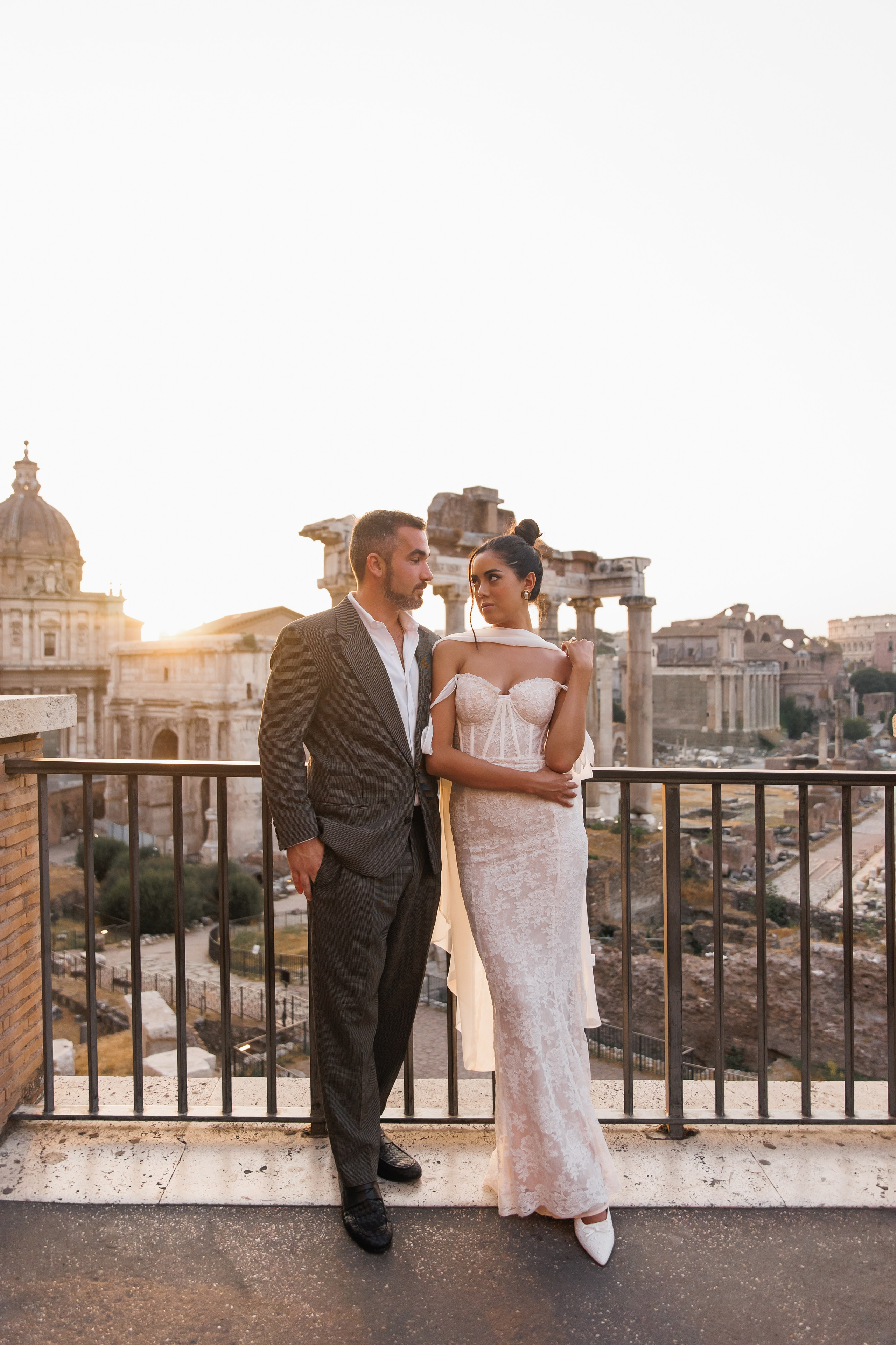 Veroniva & Dean. Wedding Photographer Rome Tuscany Como Sicily Puglia Amalfy Italy- Oksana Savenchuk