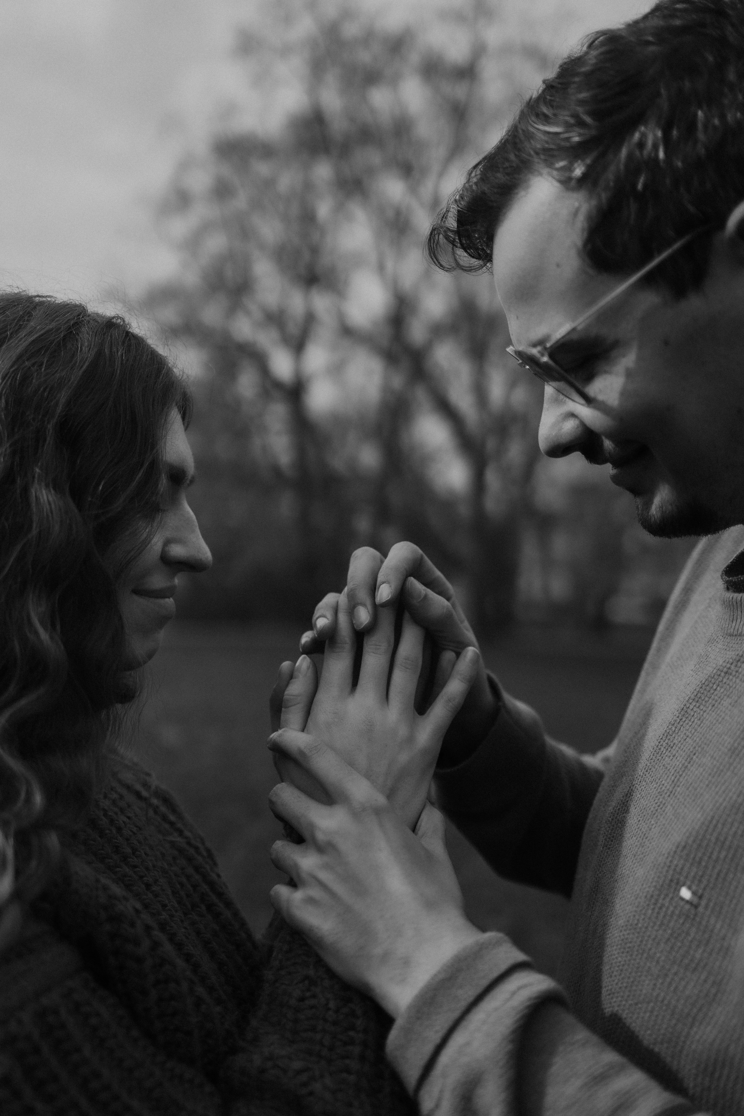 Love Story in Leipzig Park. Emotional&Cinematic Couple Photoshoot by Kristina Kozheltsova. Kristina Kozheltsova- Soulful Portrait&Lifestyle&Love Story Photographer in Leipzig, Germany