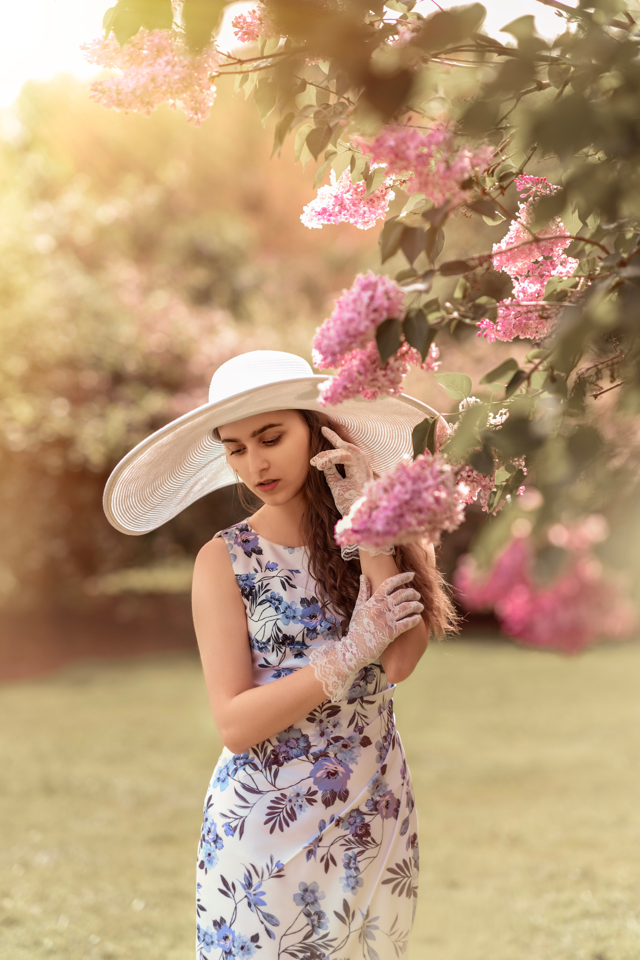 Lilac garden. Wedding & portrait photography in the Seattle Area. Helen Michelle photographer