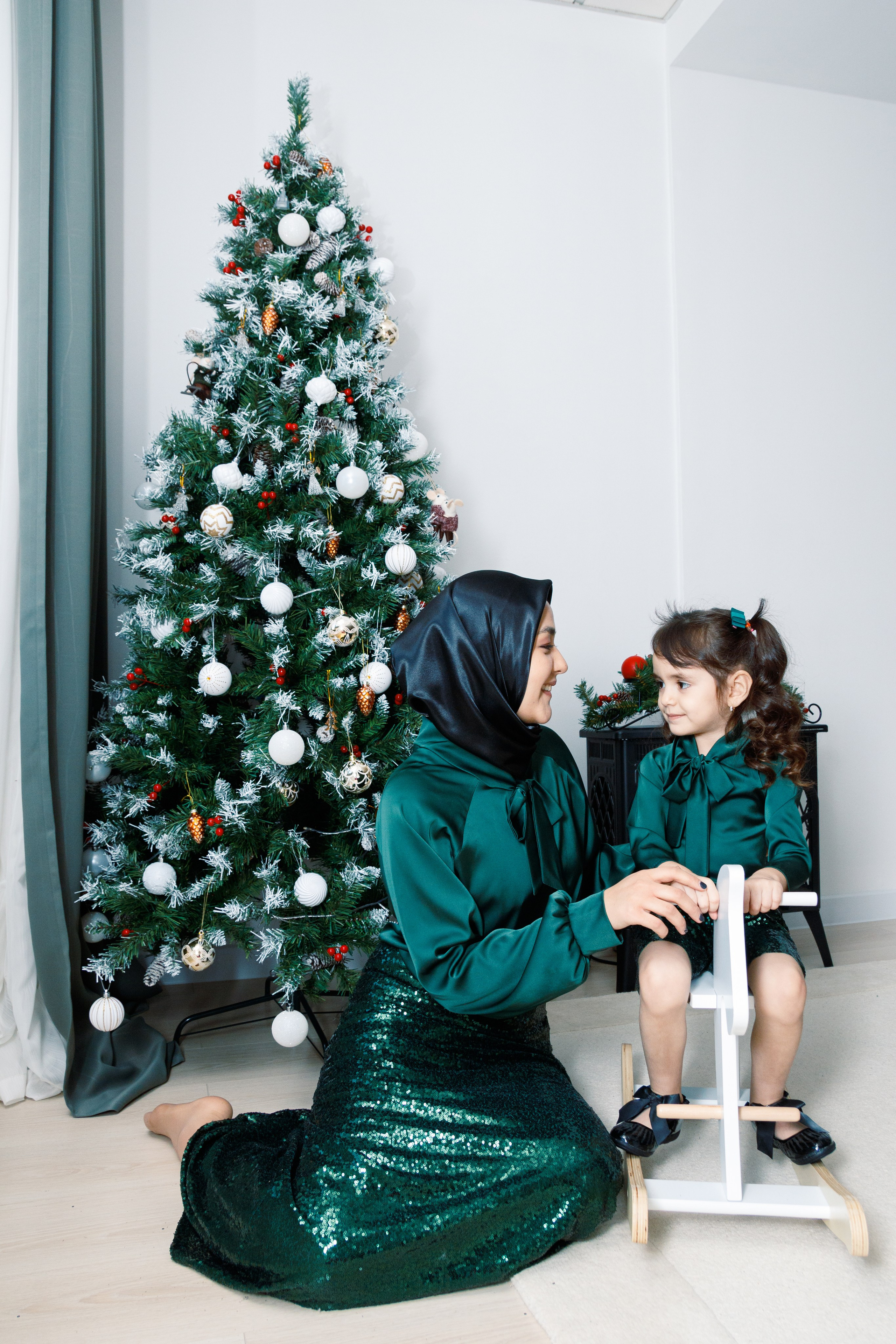 Мама и дочь. Портретный фотограф Нигинахон Исматуллаева в Ташкенте