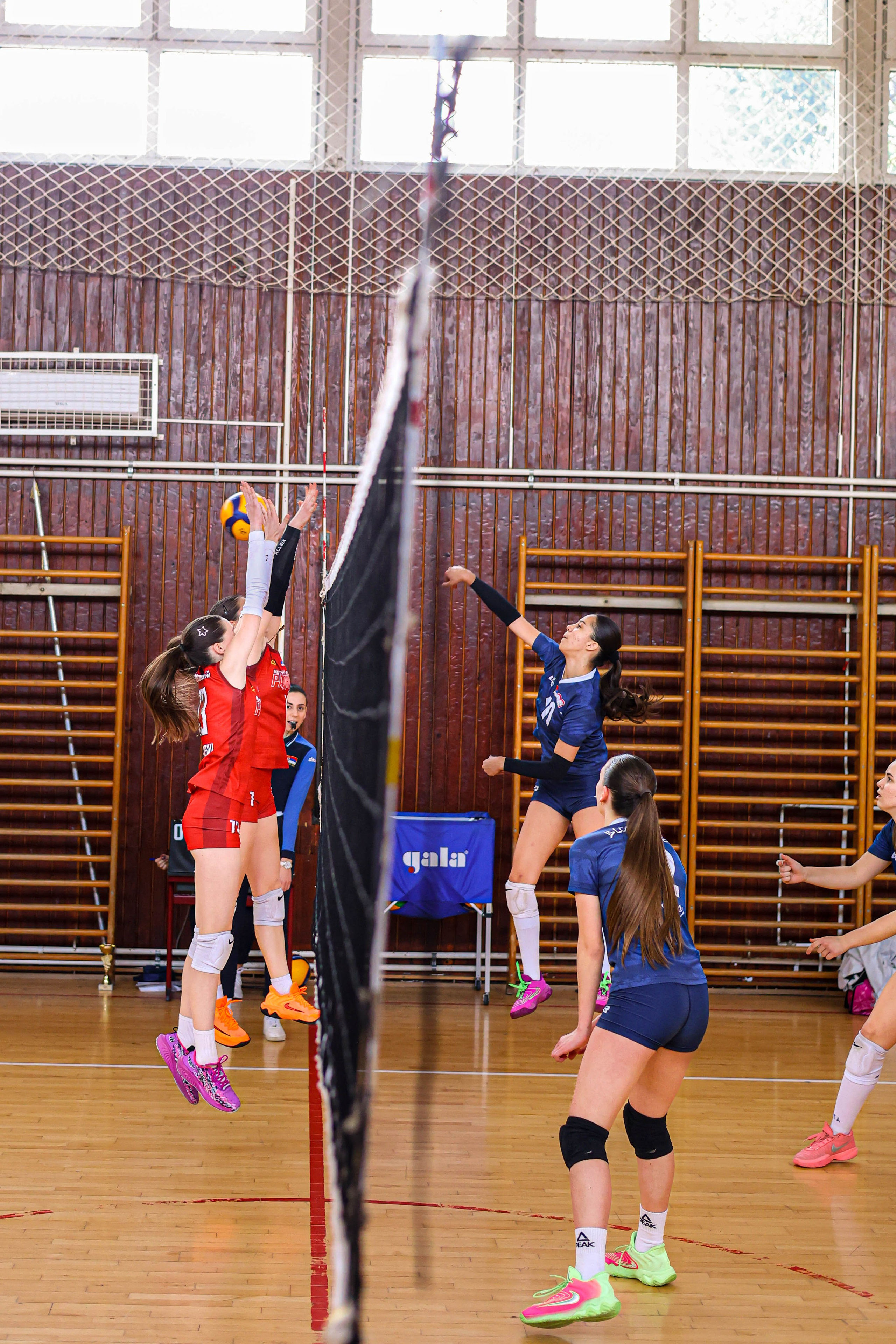 Odbojka 22.03.  Radnicki KG — BlockVolley JAG. Foto Simic Jagodina